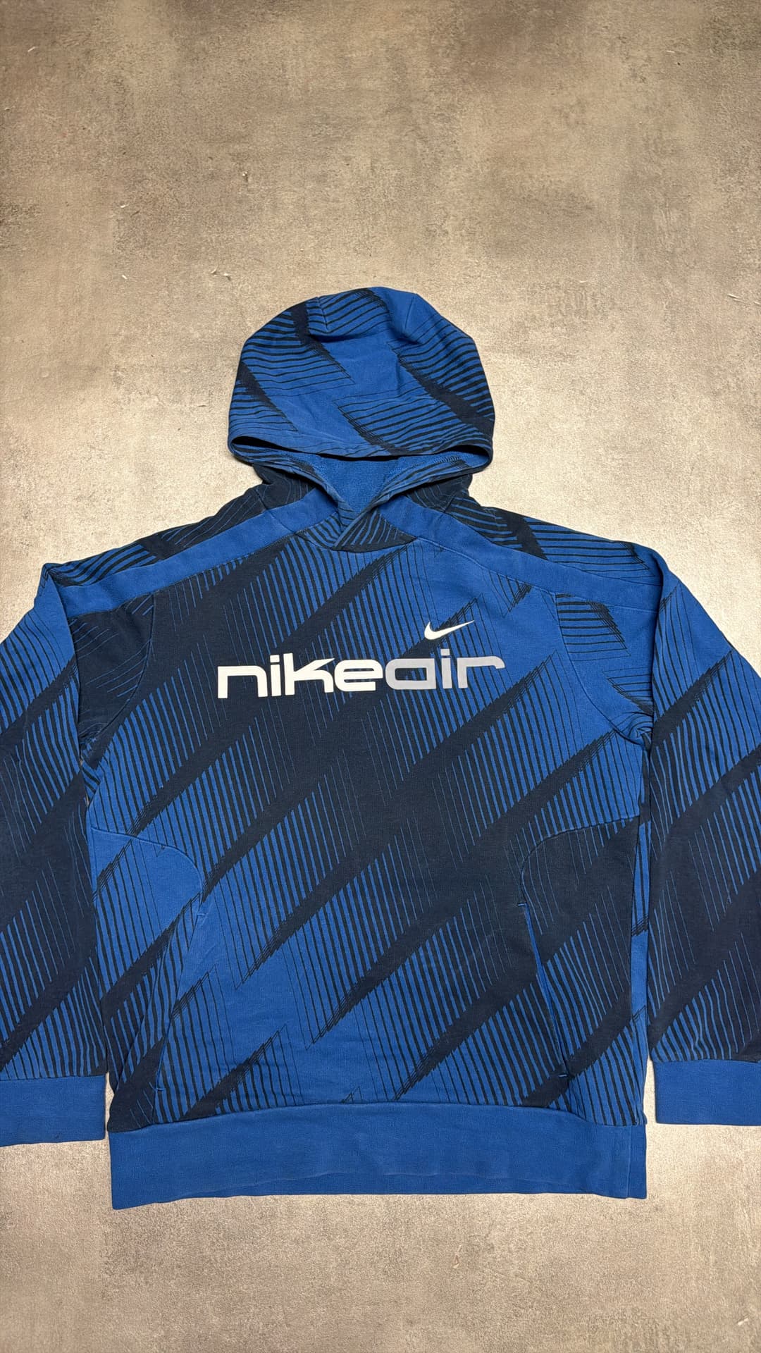 Nike Air Hoodie Blue/Grey — 2