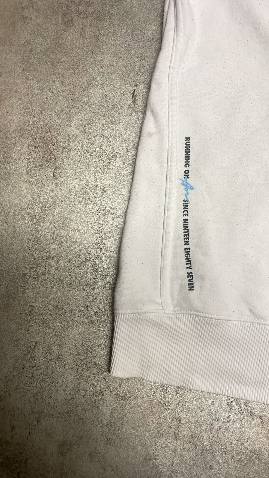 Nike Air Hoodie White/Light-Blue — 5