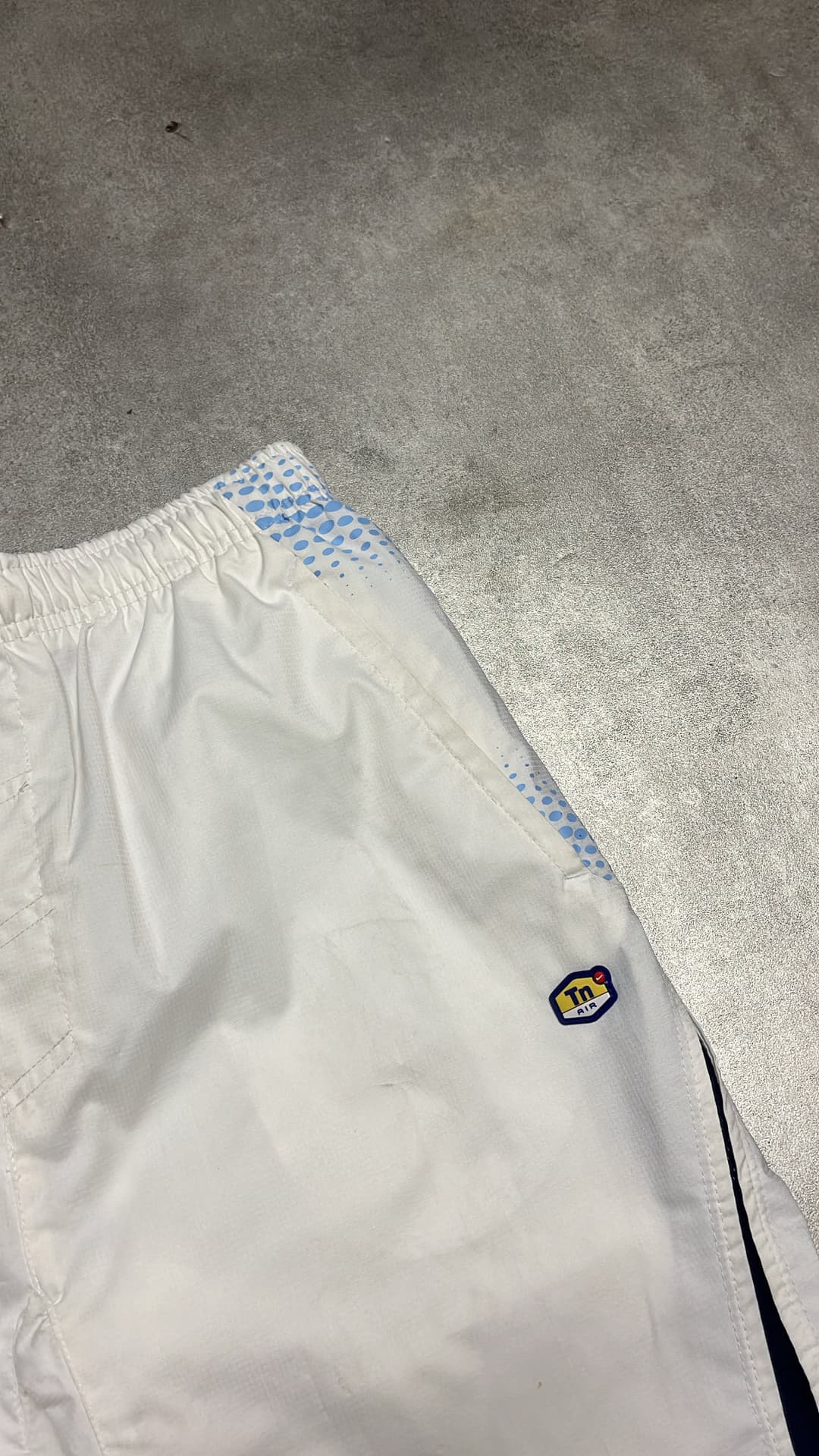 Nike Tn Shorts White/Blue — 3