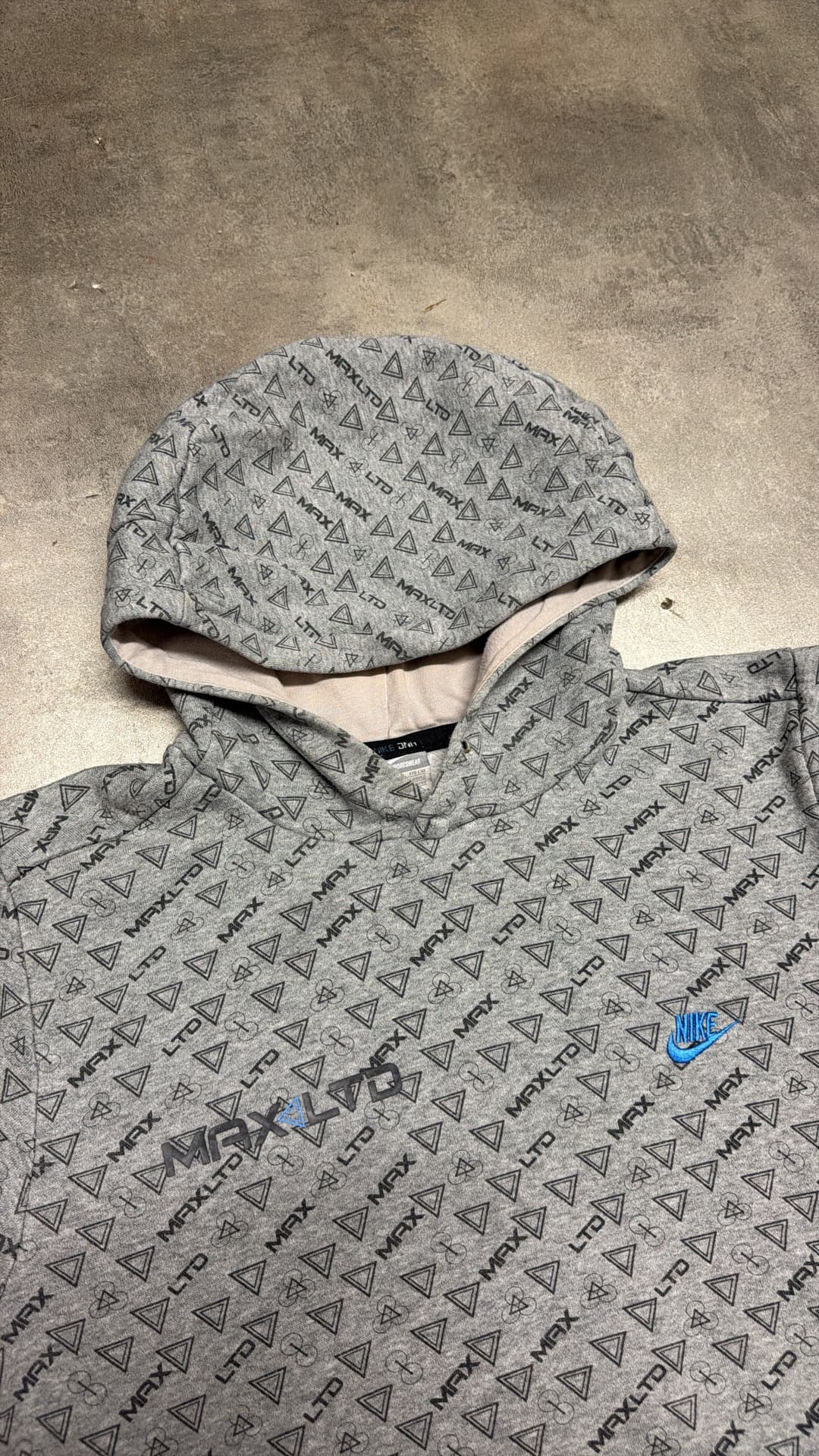 Nike Airmax LTD Hoodie Grey — 5