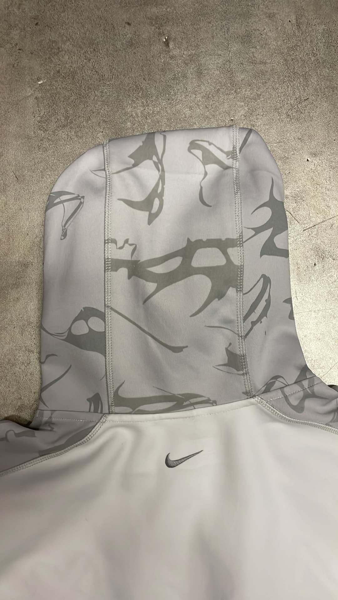 Nike Airmax 360 Hoodie White/Grey — 6