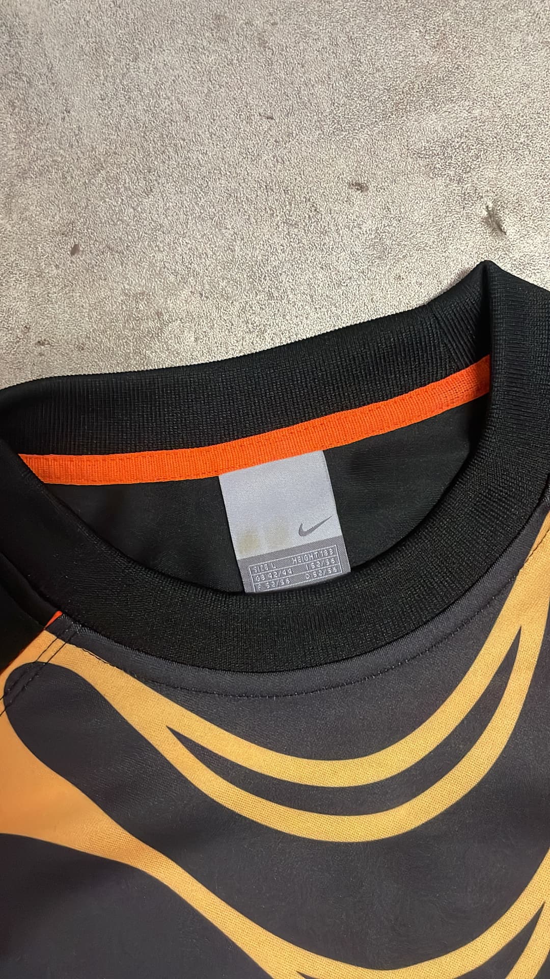 Nike Tn T-Shirt Black/Orange — 4