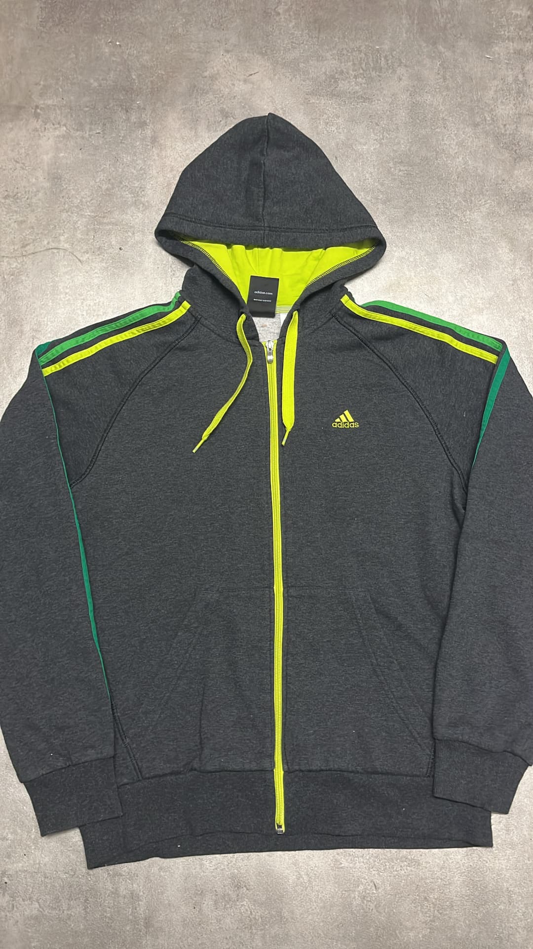 Adidas Essentials Hoodie Grey — 4