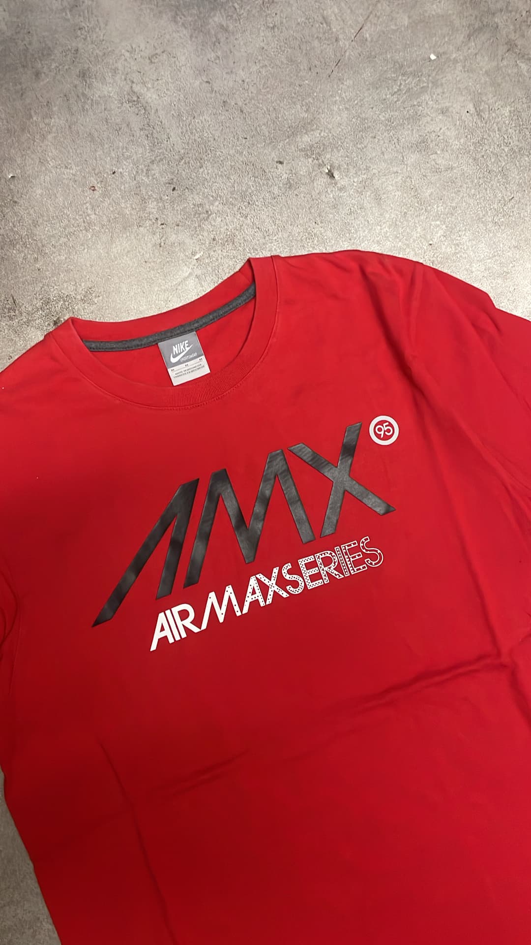 Nike Airmax 95 T-Shirt Red/Black — 4