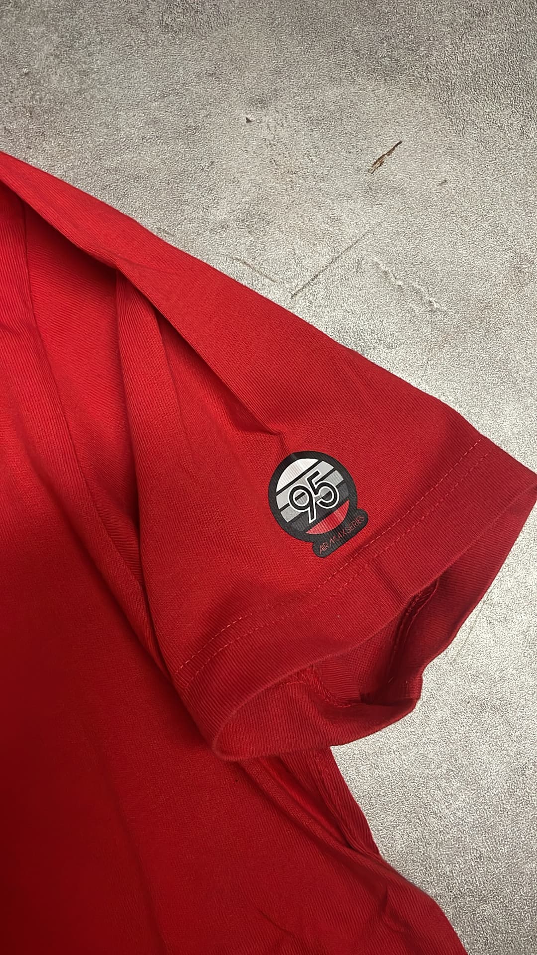 Nike Airmax 95 T-Shirt Red/Black — 5