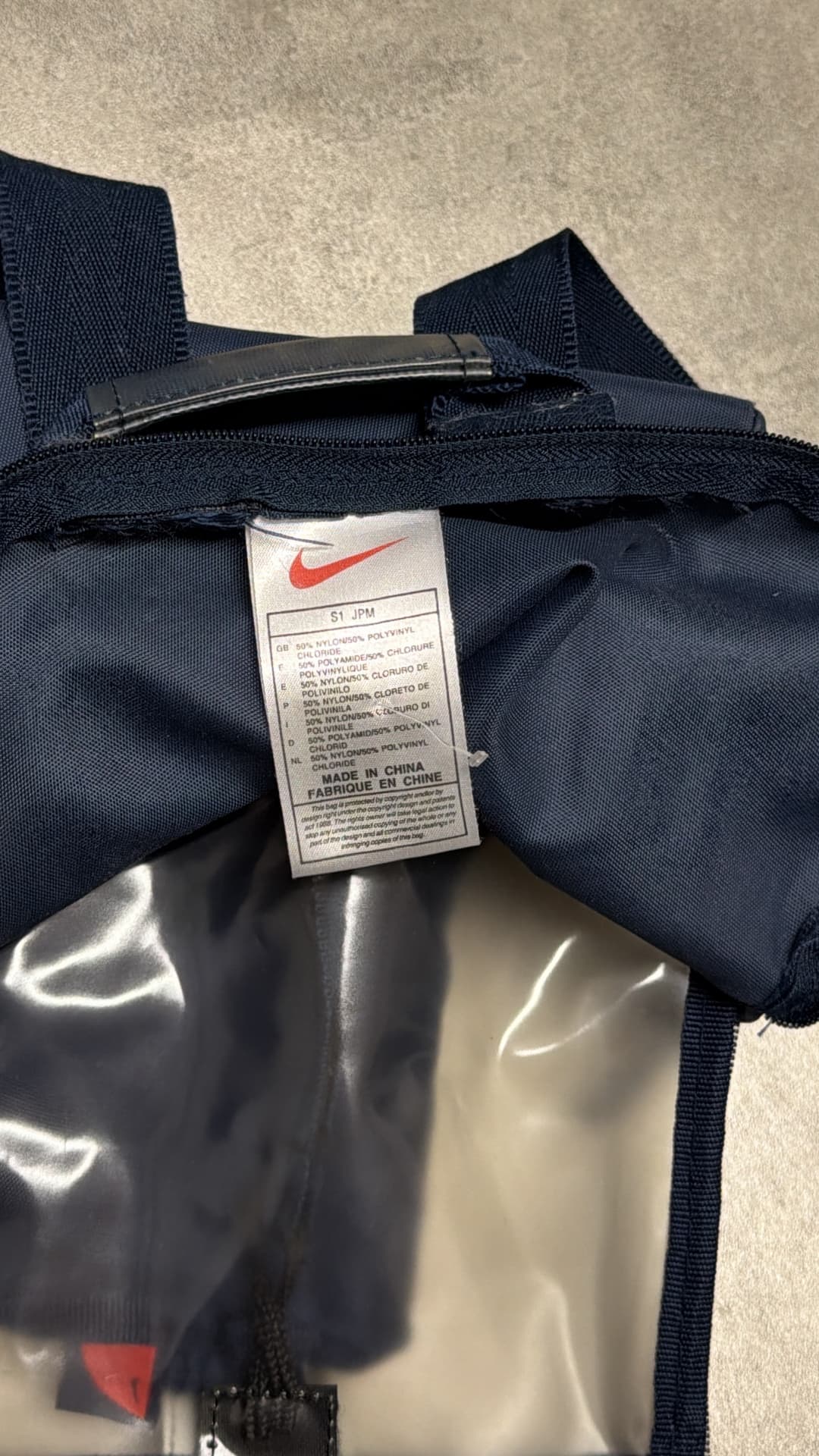 Nike Vintage Bag Navy — 6