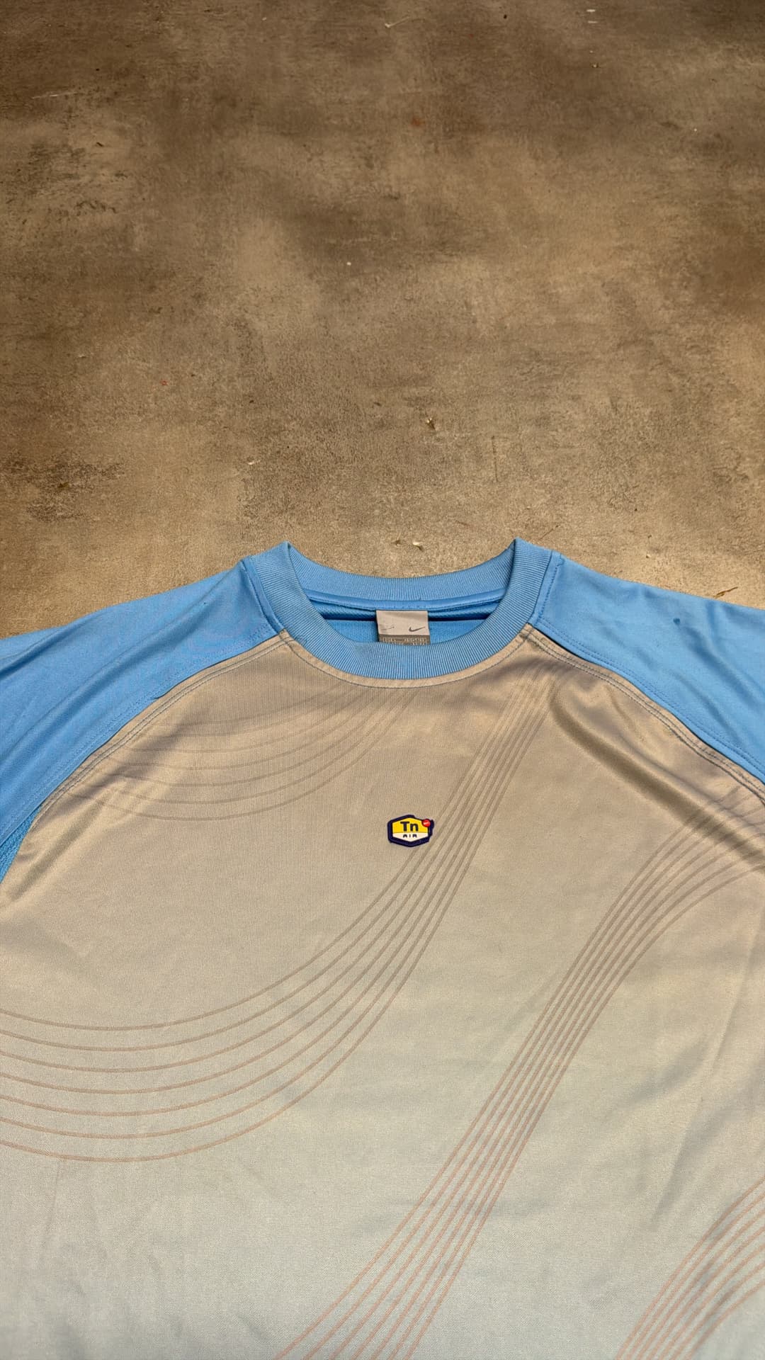 Nike Tn T-Shirt Grey/Blue — 3