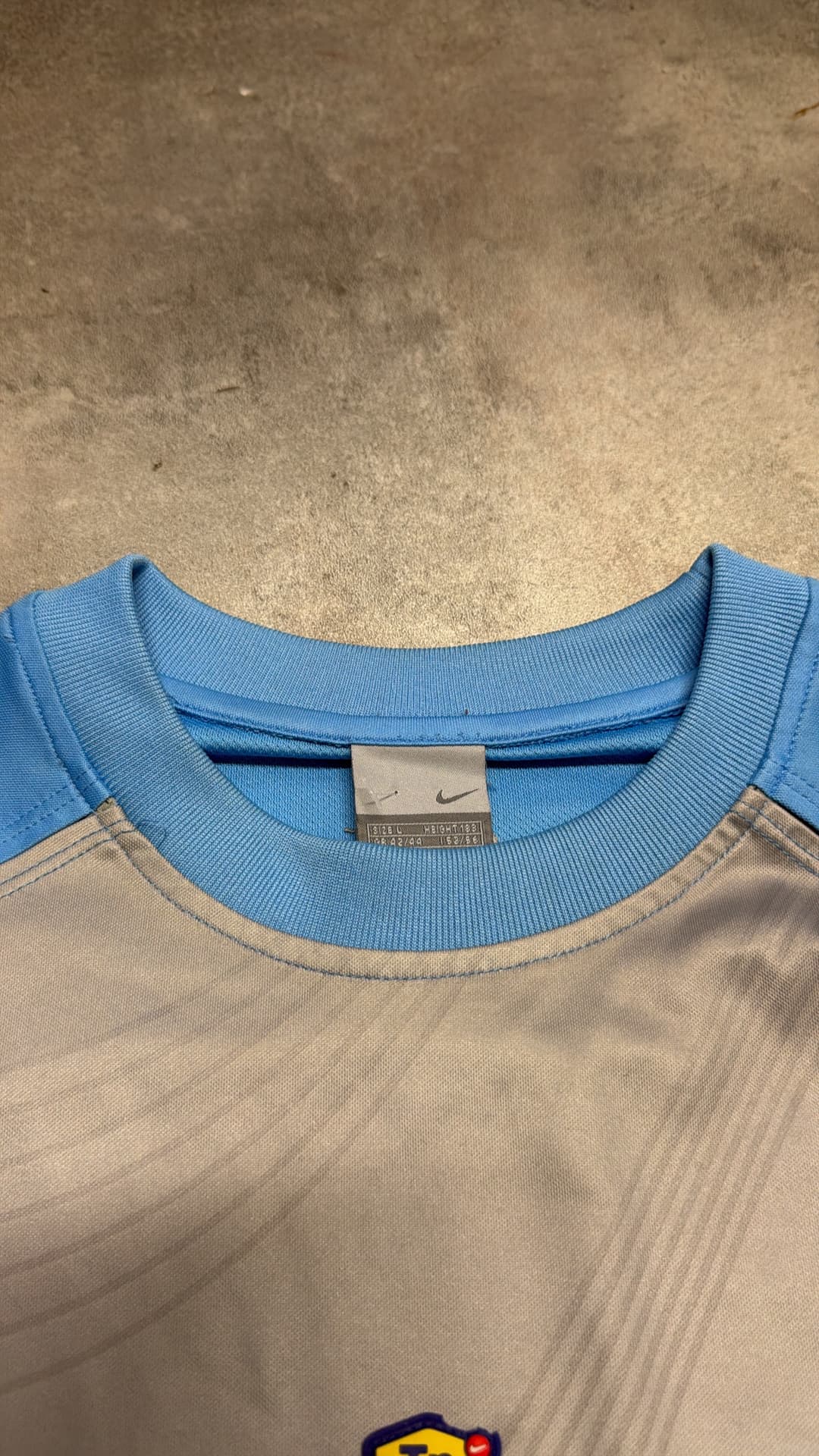 Nike Tn T-Shirt Grey/Blue — 4