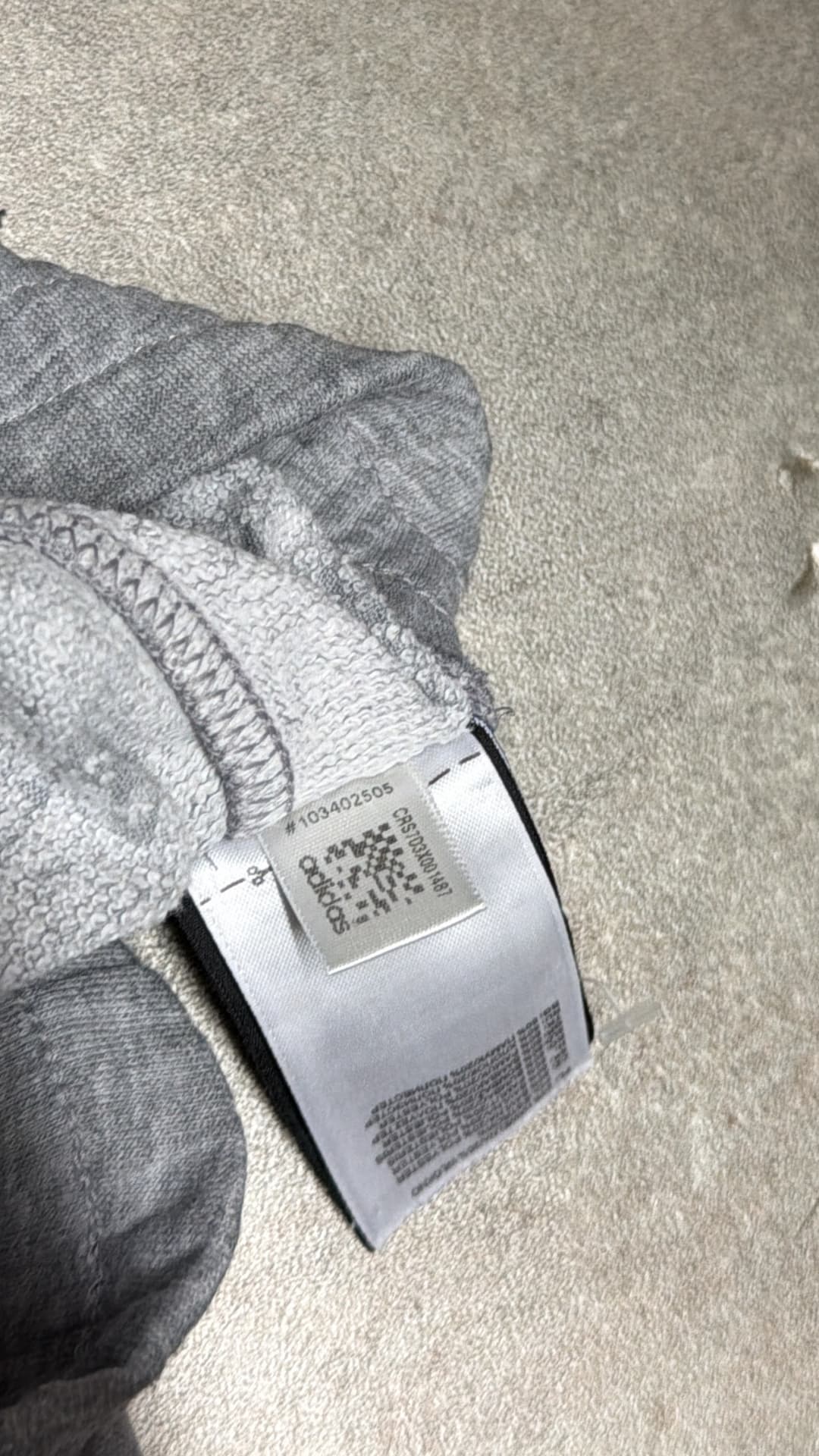 Adidas PE Jogger Grey/Black — 5