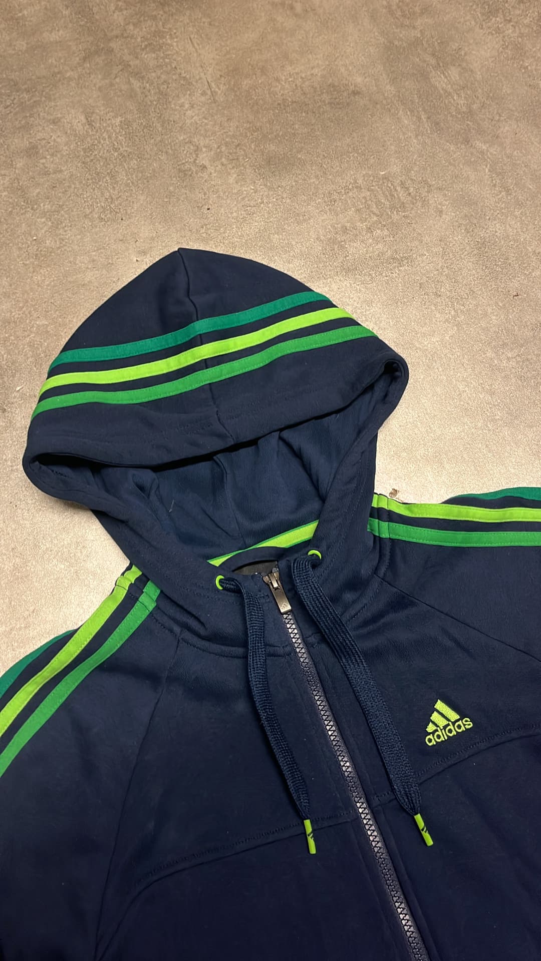 Adidas PE Zip-Up Navy — 3