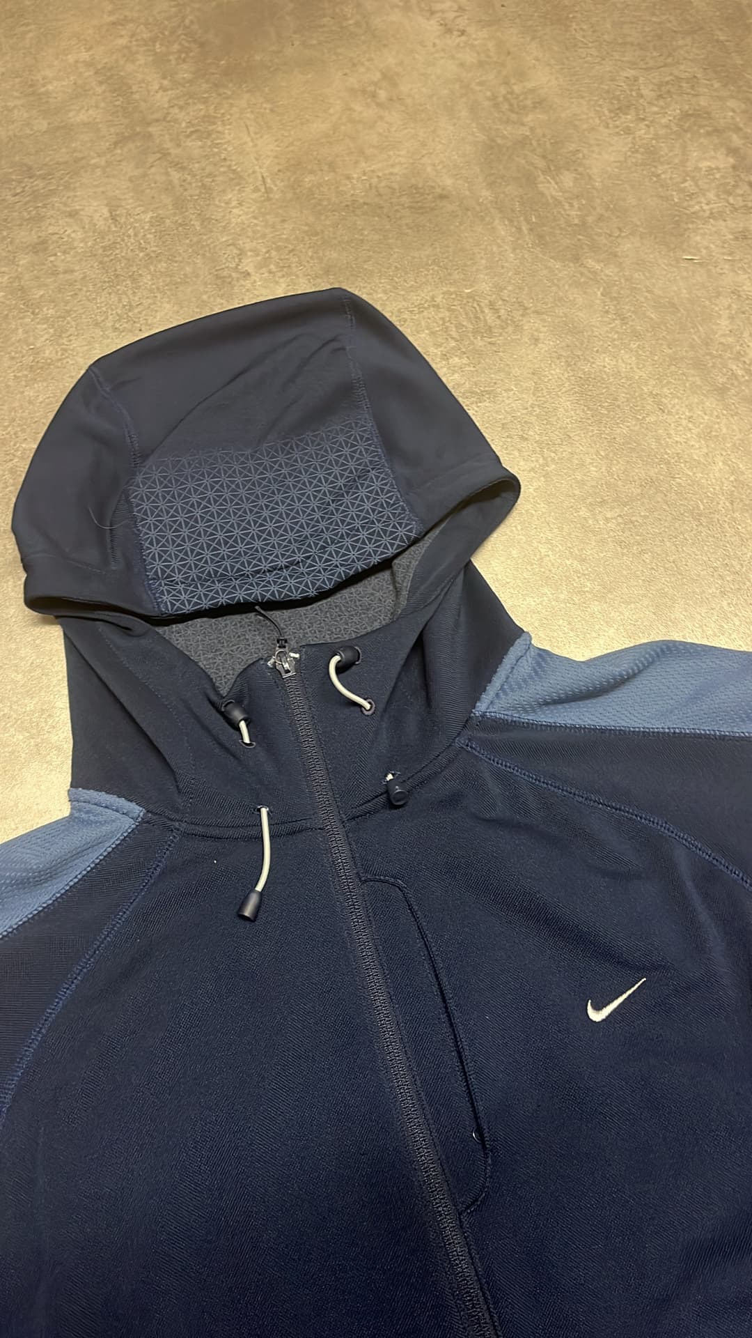Nike Athletic Zip-Up Navy — 3