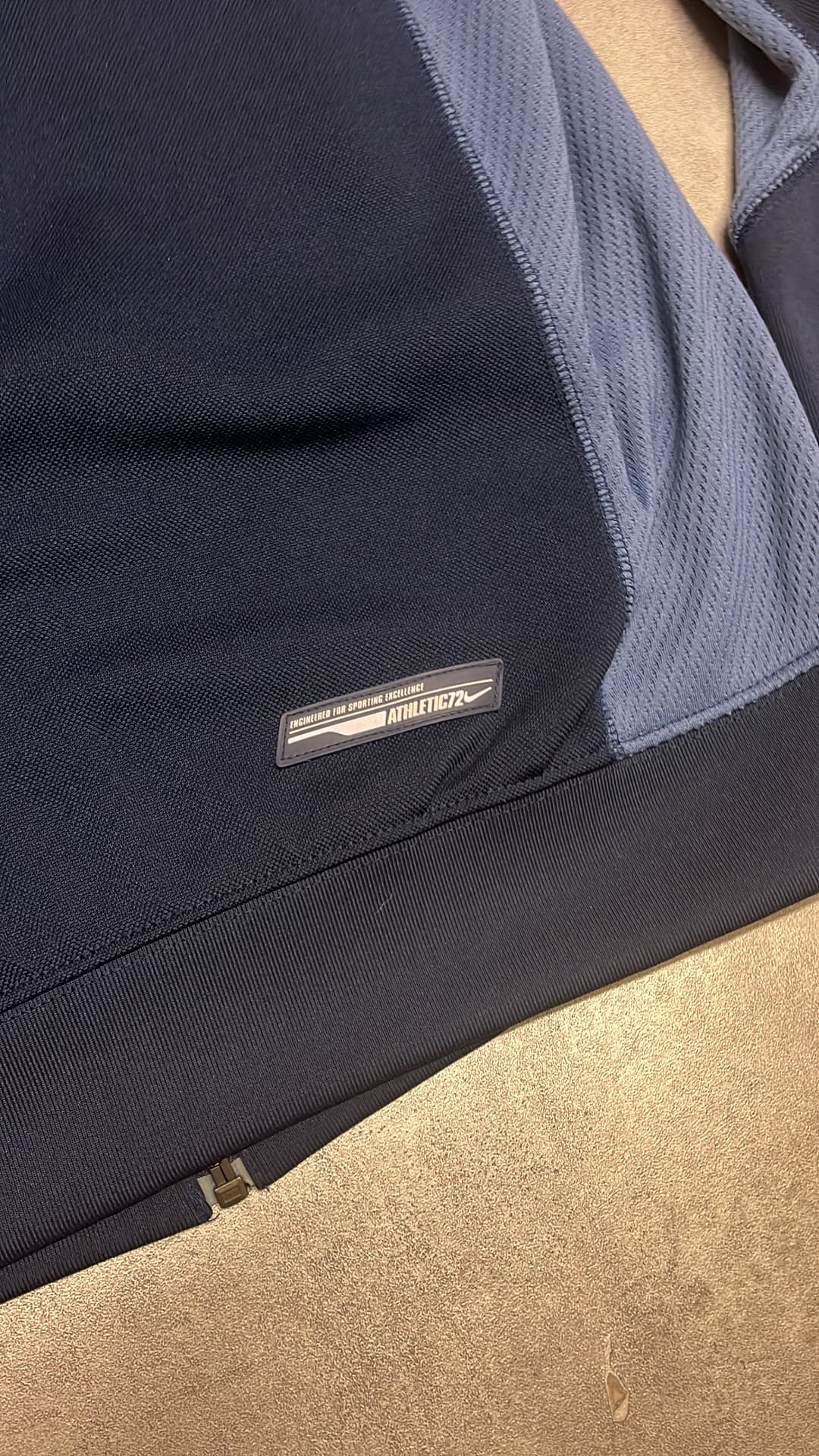 Nike Athletic Zip-Up Navy — 6