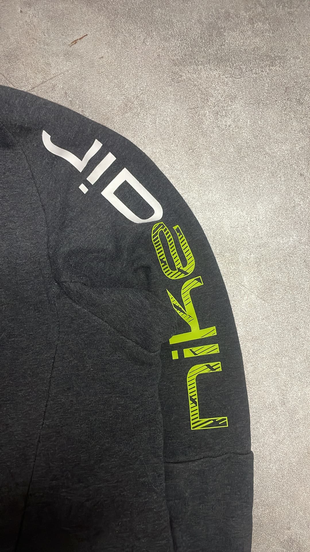Nike Air Zip-Up Dark-Grey/Neon-Green — 3