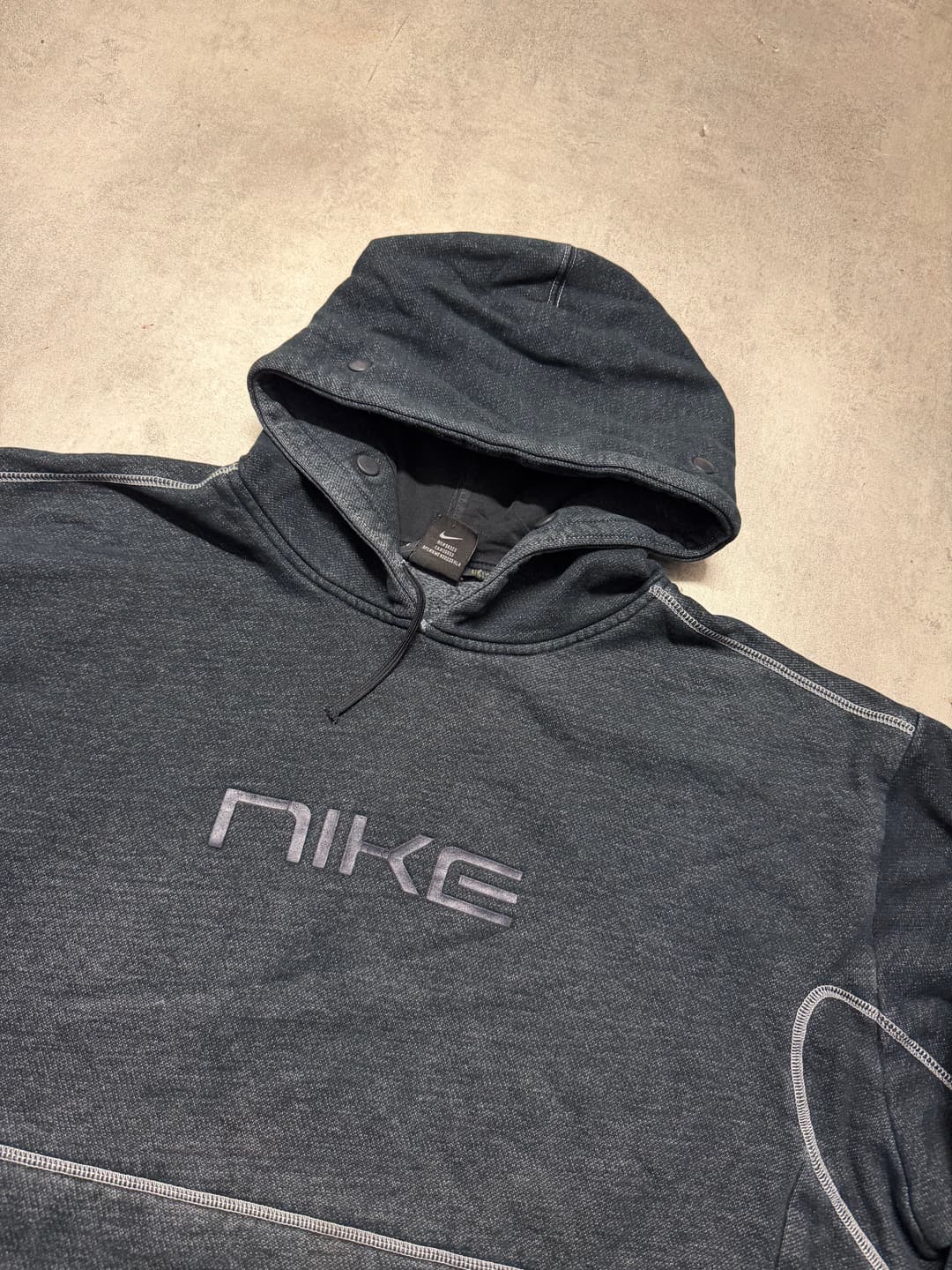 Nike M-C Hoodie Black — 2