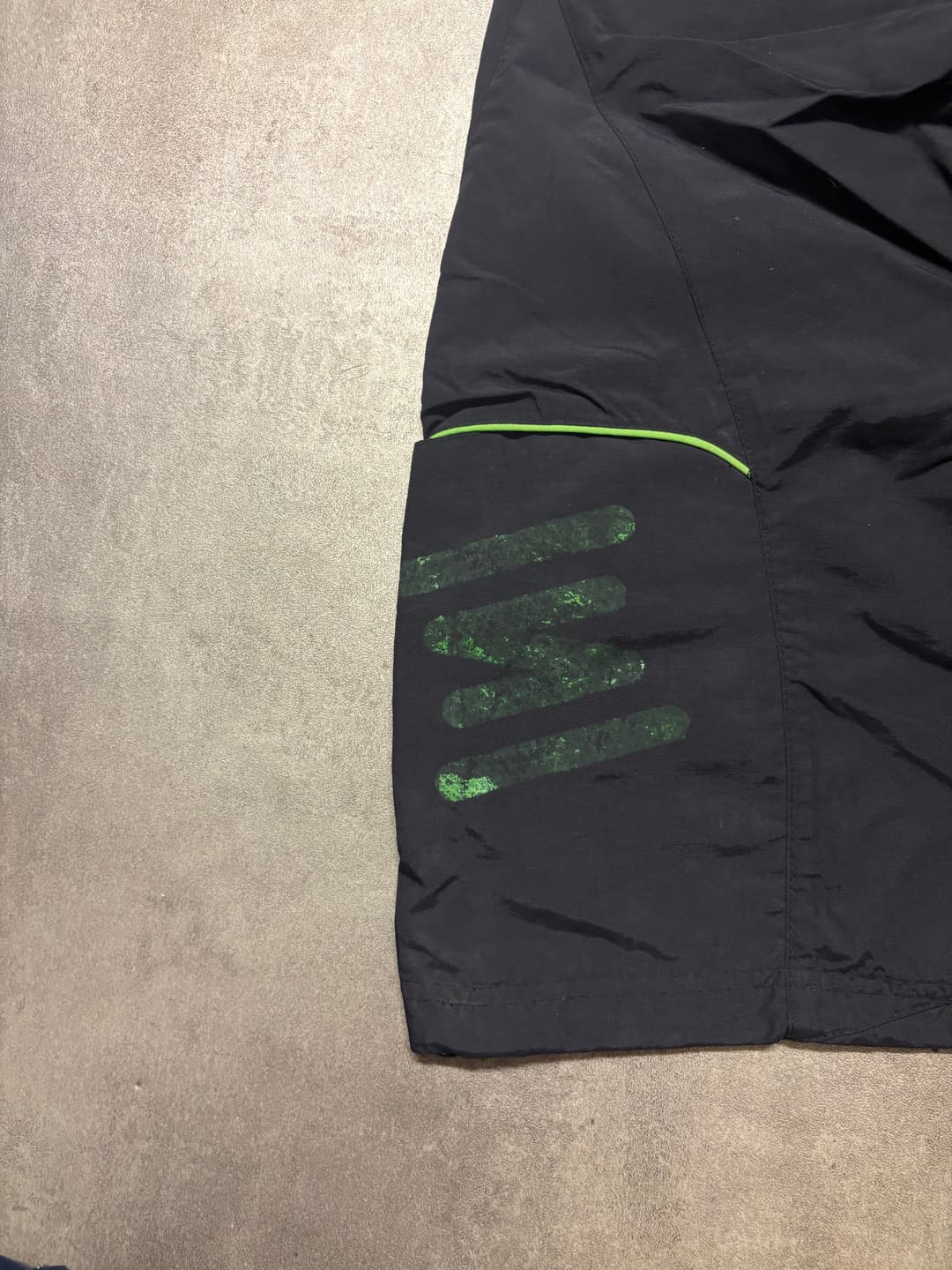 Nike Shox Shorts Noir/Green — 2