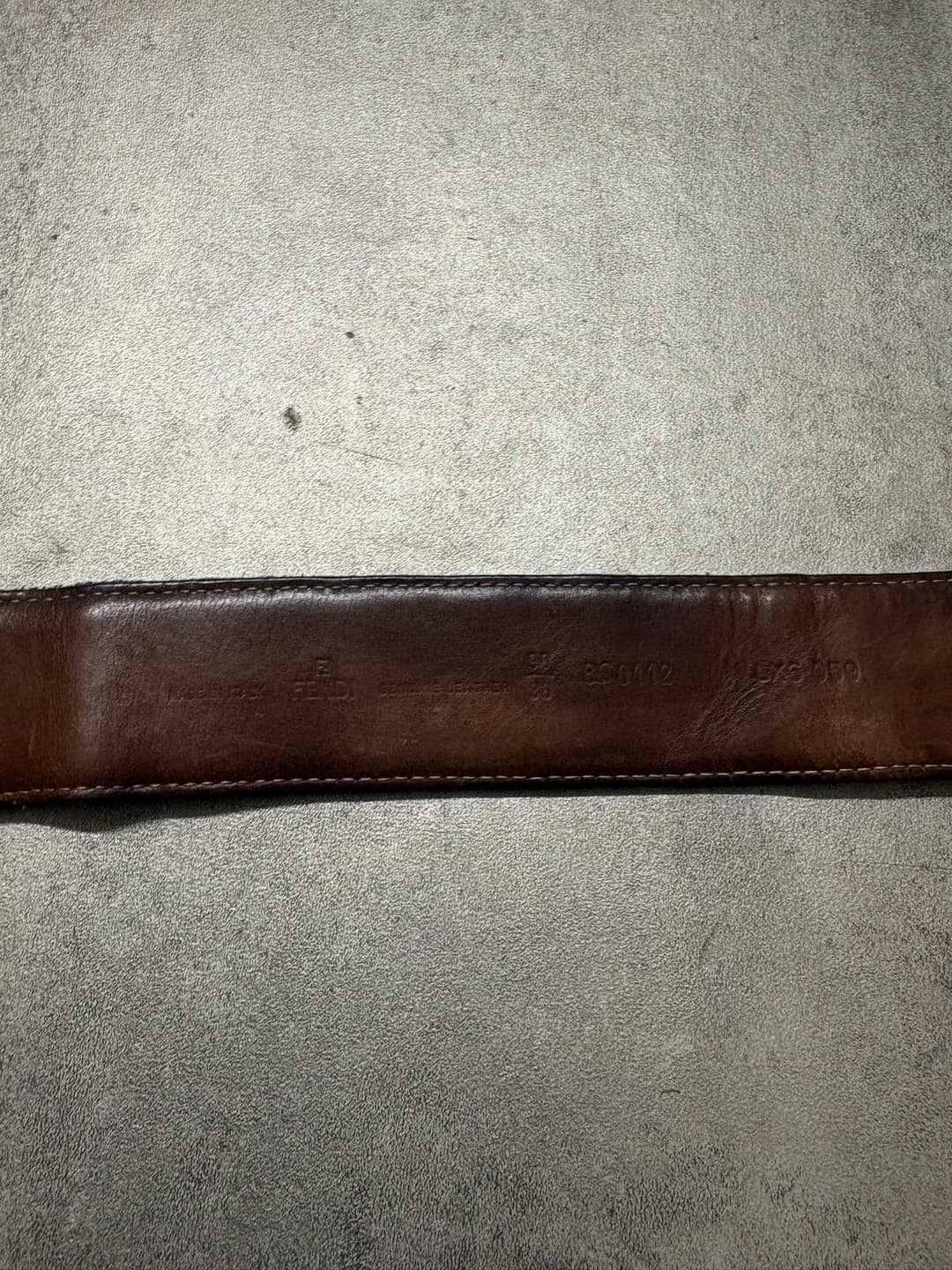 Fendi Belt Brown — 3