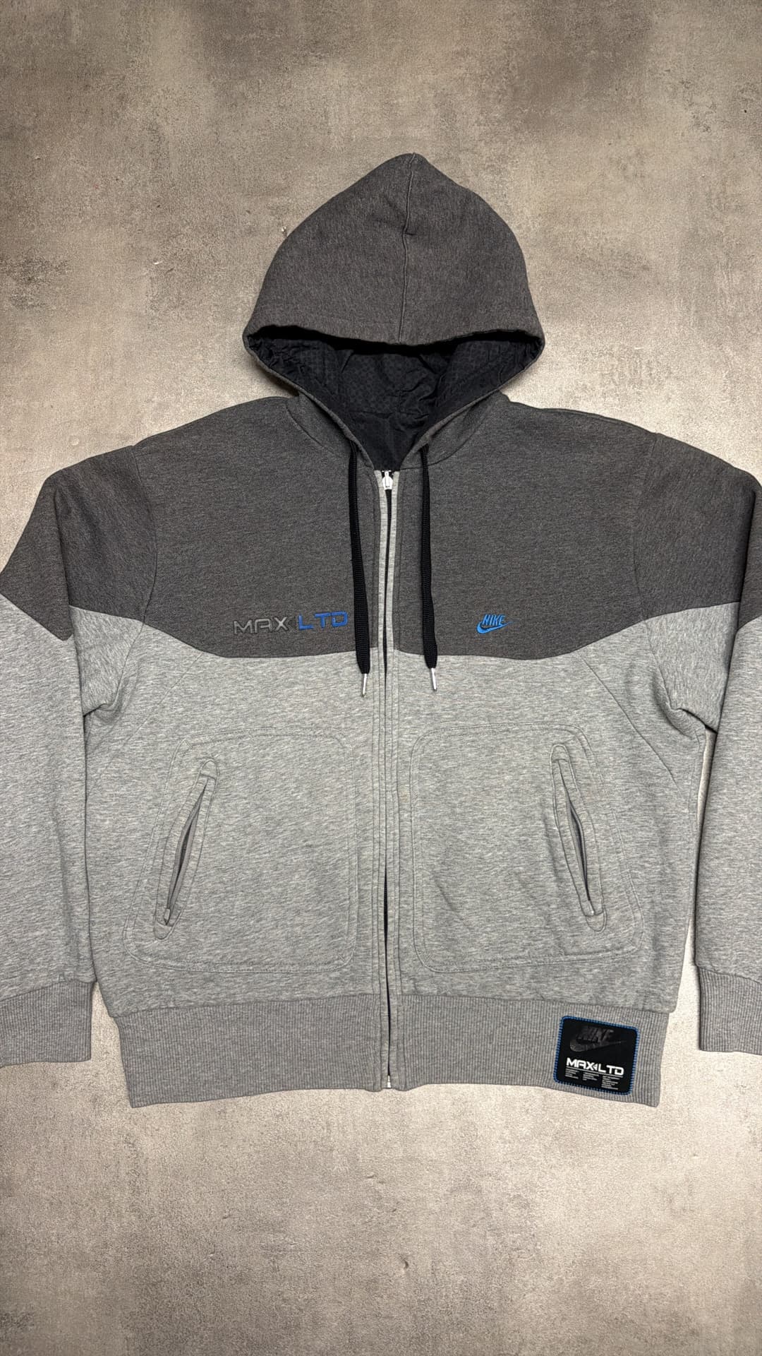 Nike Airmax LTD Zip-Up Black — 7