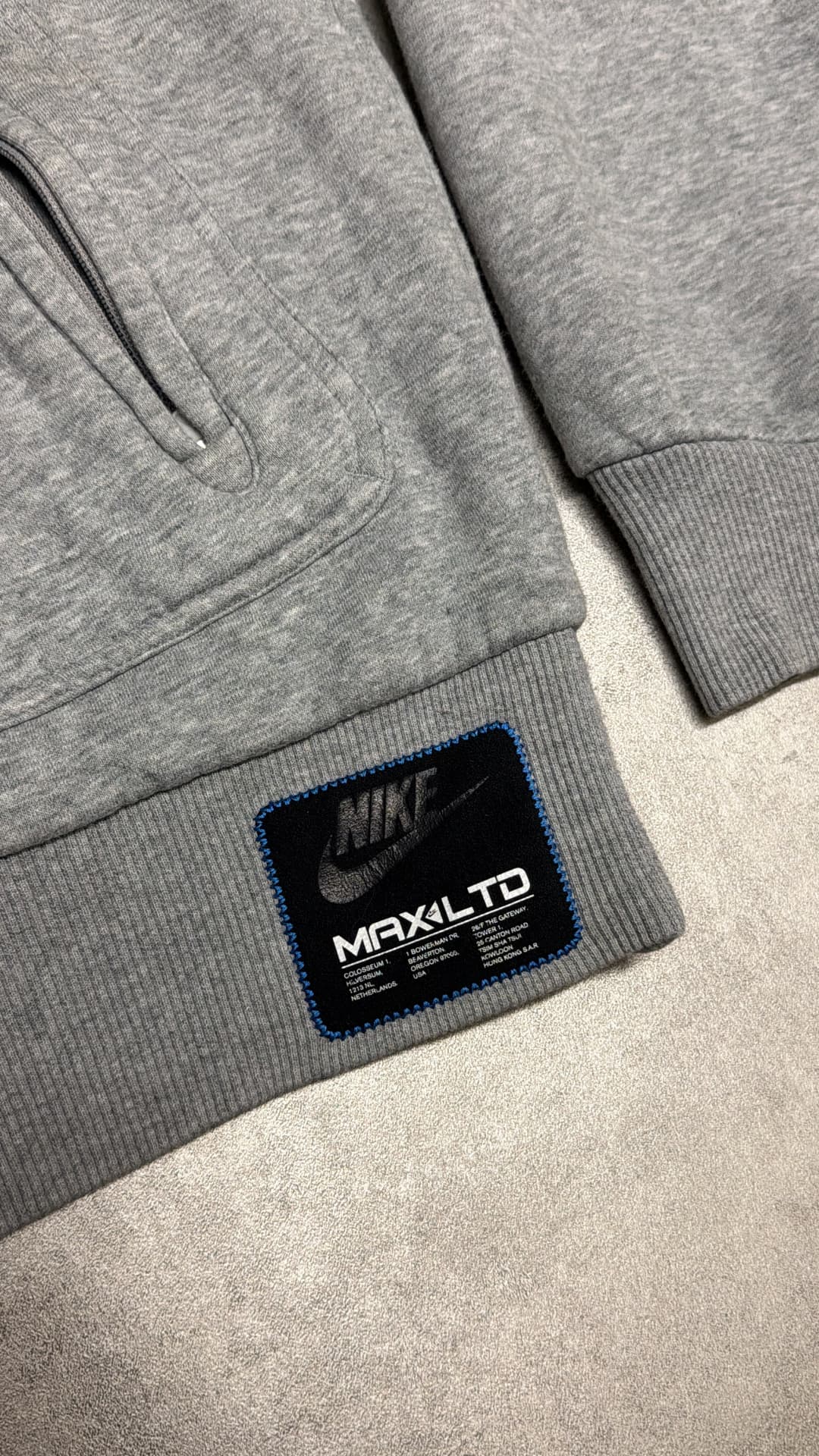 Nike Airmax LTD Zip-Up Black — 9