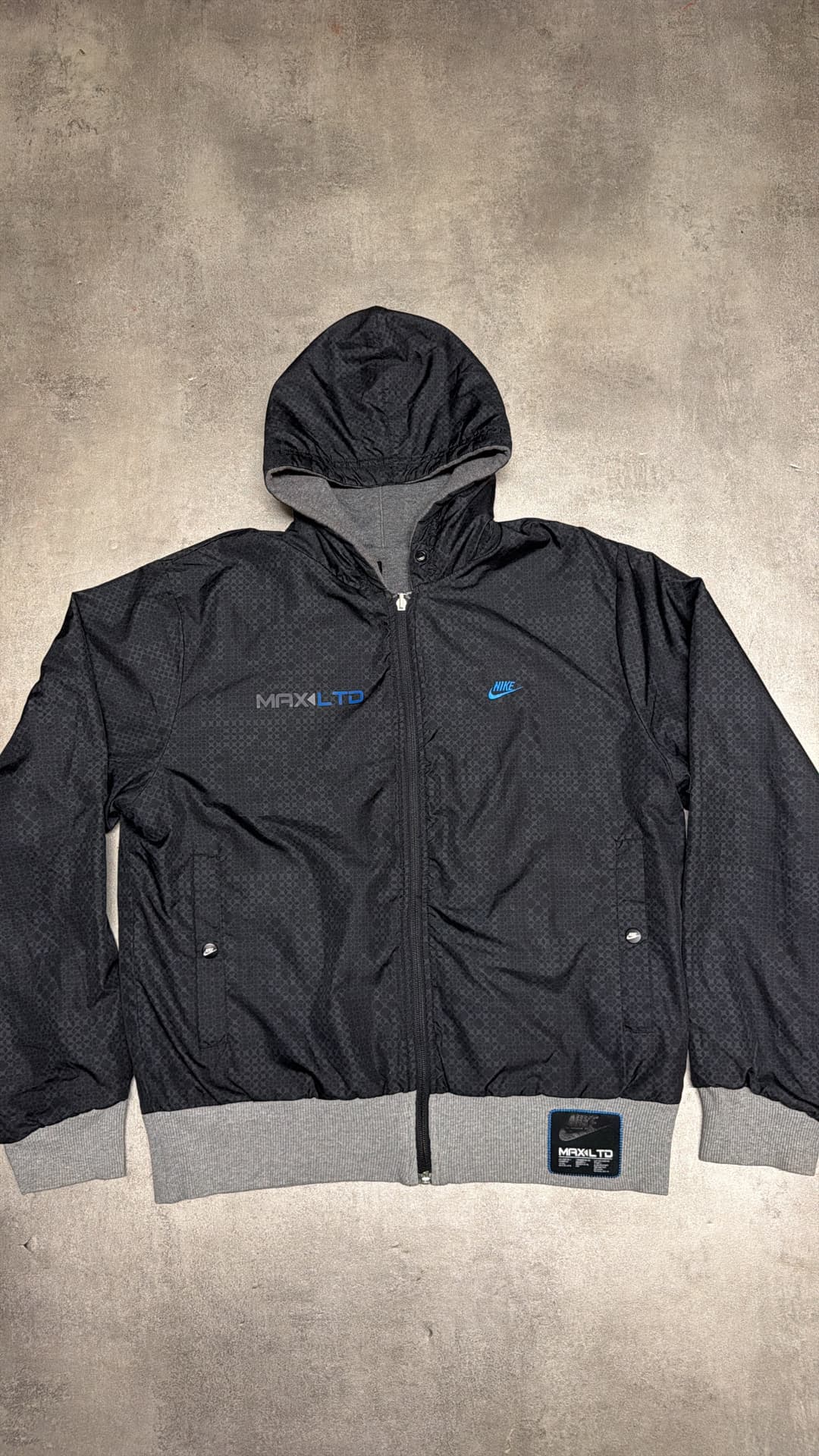 Nike Airmax LTD Zip-Up Black — 2