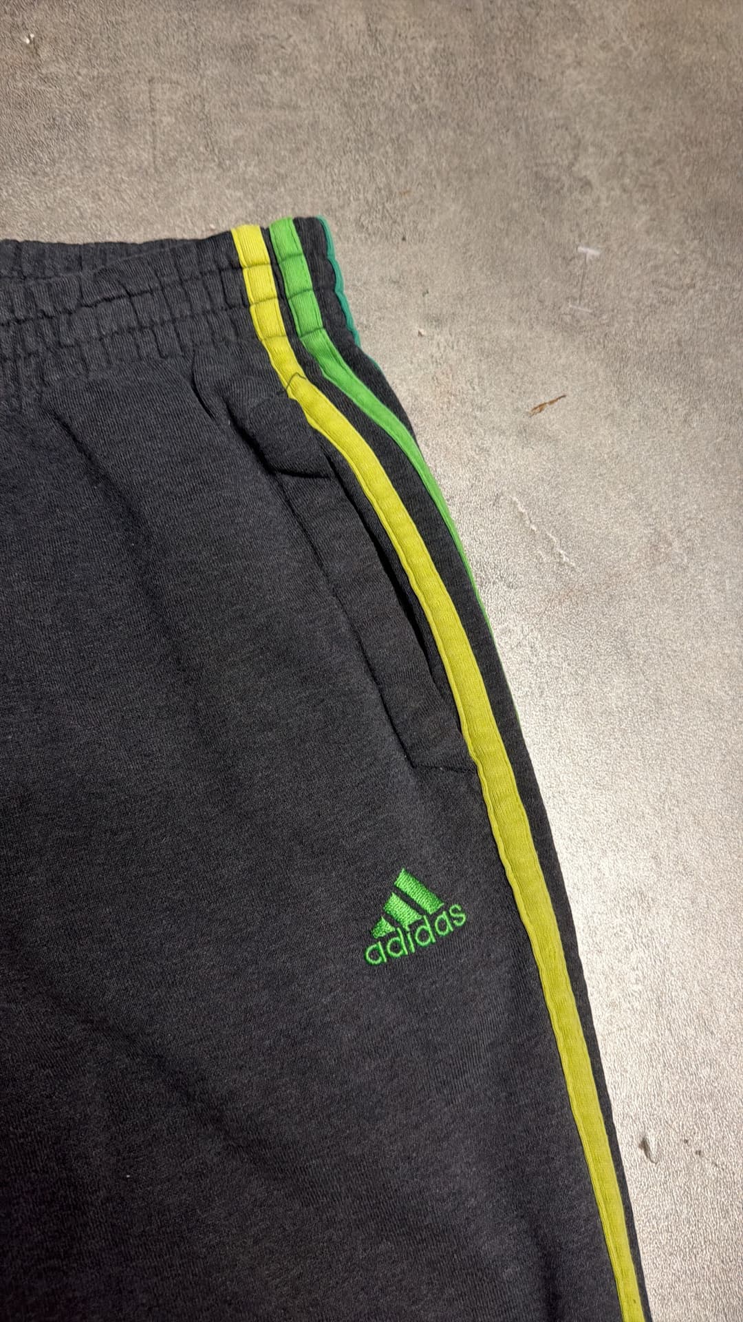Adidas PE Jogger Grey/Green — 3
