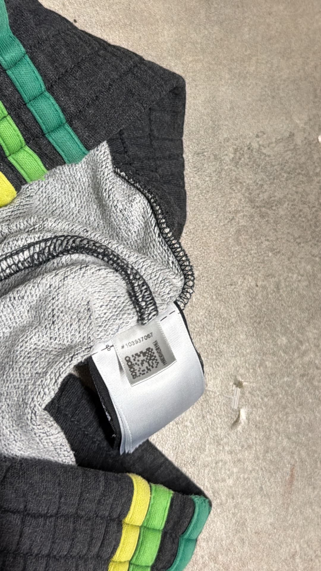 Adidas PE Jogger Grey/Green — 5