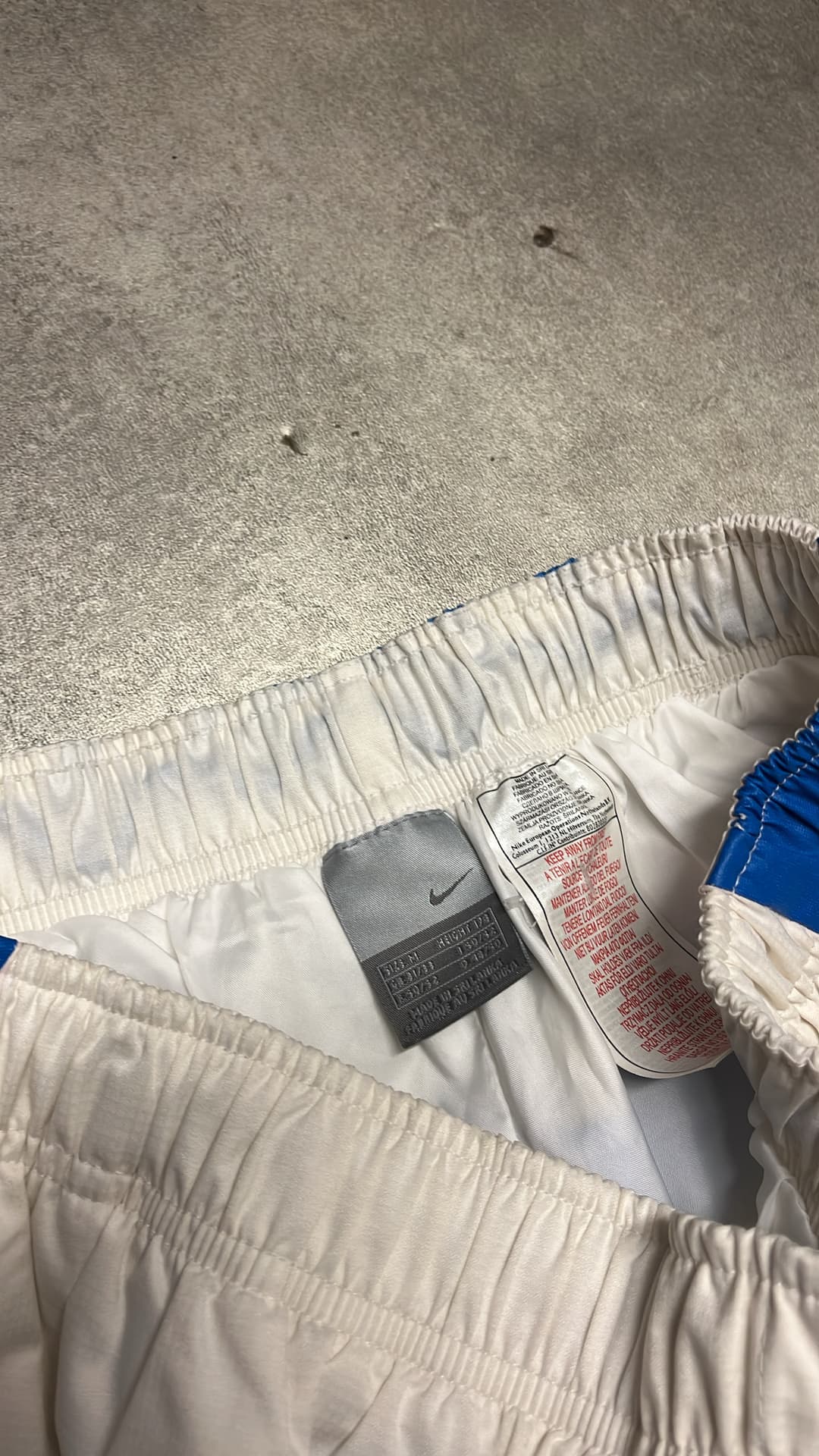 Nike Tn Shorts White/Blue — 4