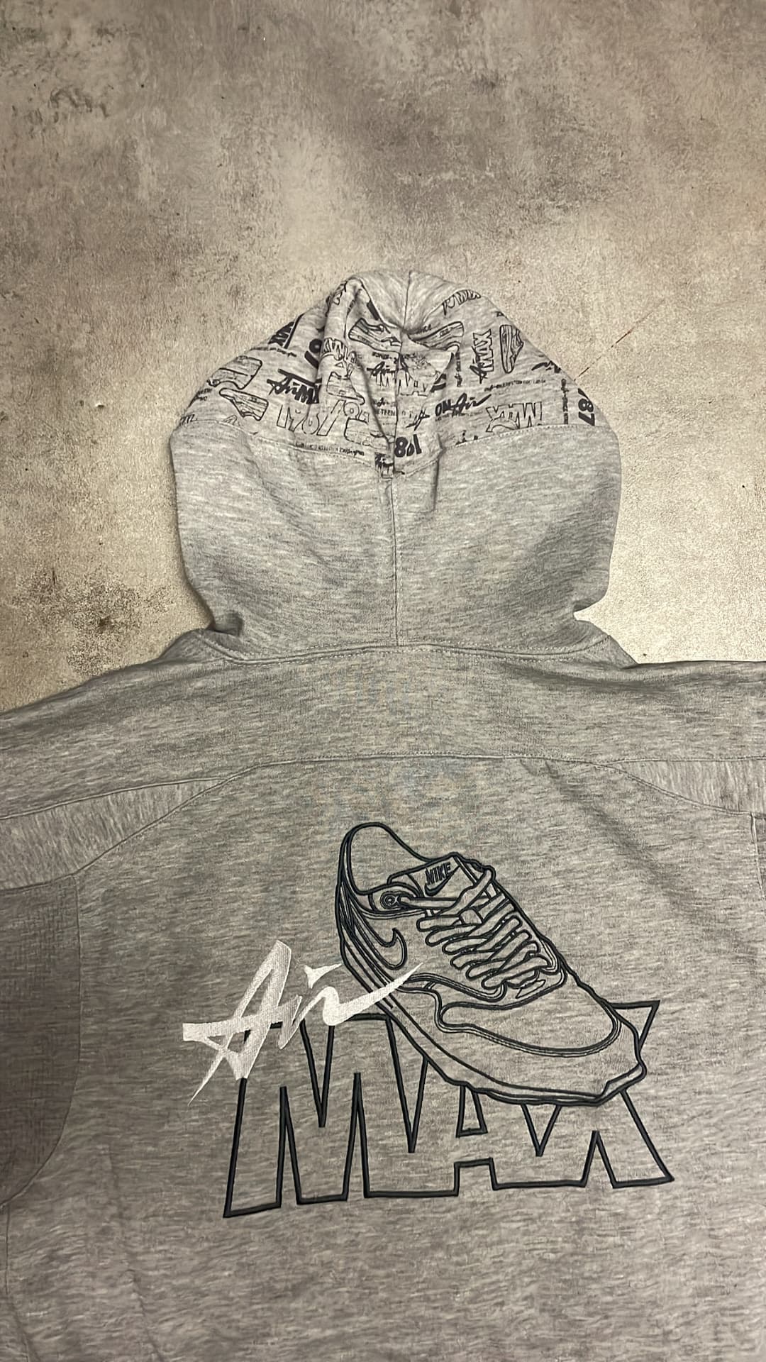 Nike Airmax 87 Zip-Up Grey — 6