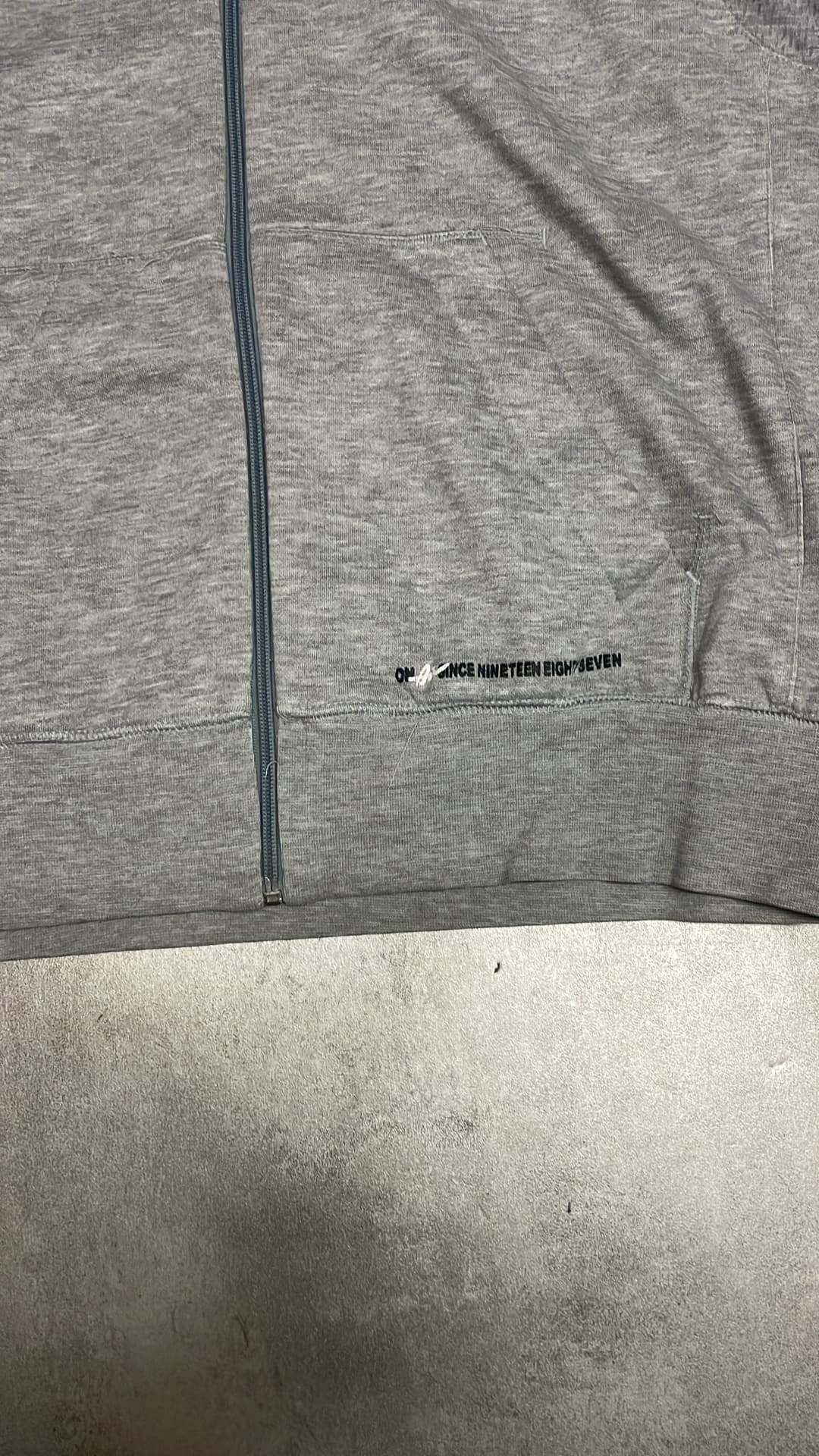 Nike Airmax 87 Zip-Up Grey — 3