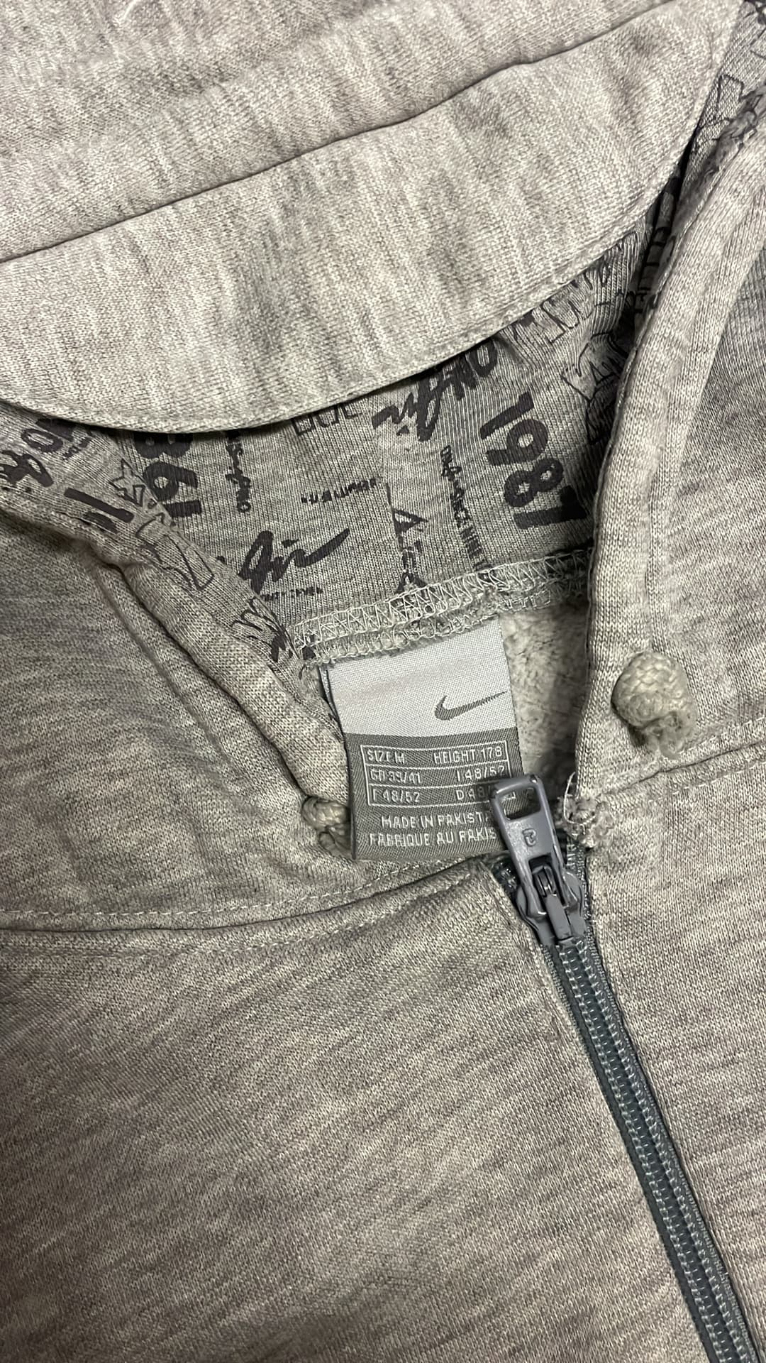 Nike Airmax 87 Zip-Up Grey — 5