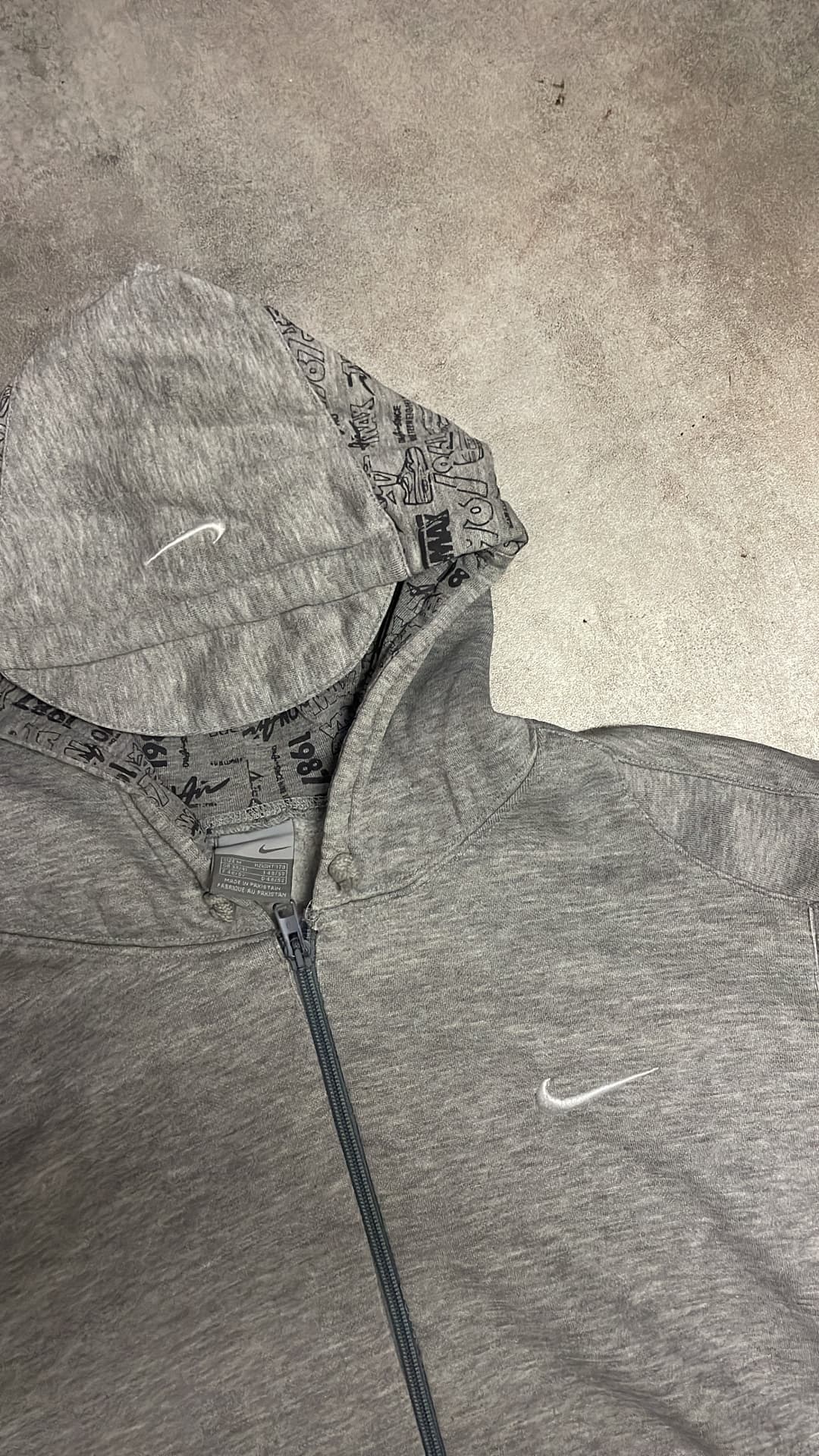 Nike Airmax 87 Zip-Up Grey — 4