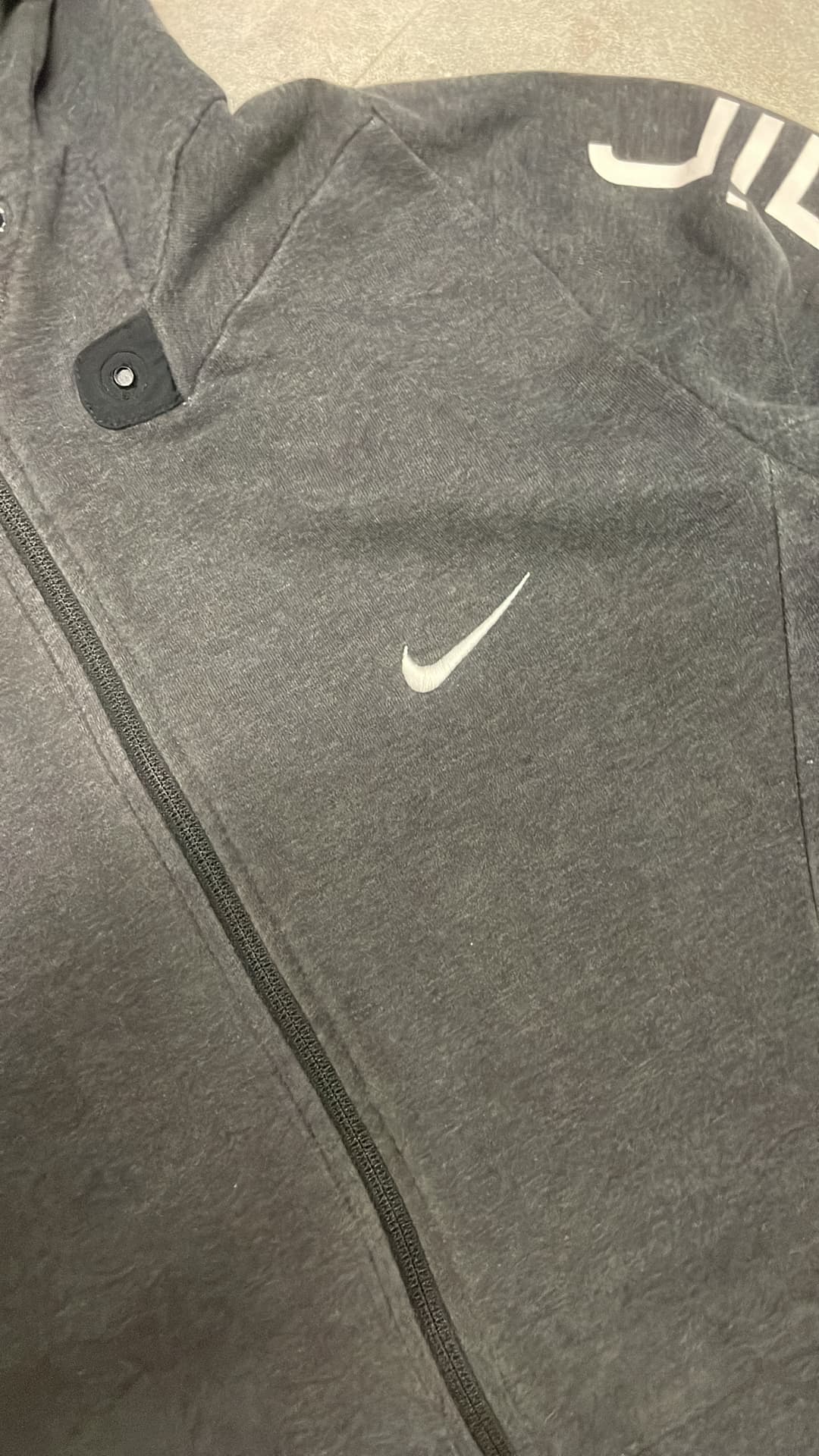 Nike Air Zip-Up Dark-Grey/Neon-Green — 4