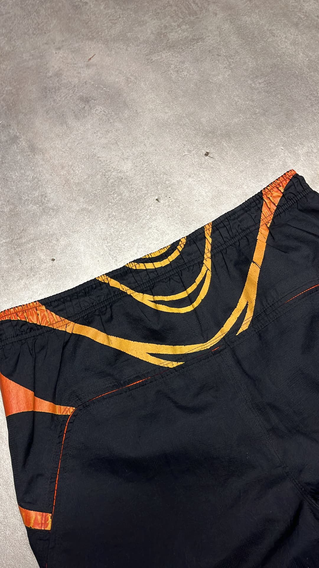 Nike Tn Shorts Black/Orange — 8