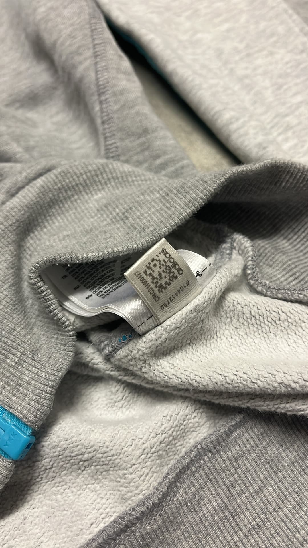 Adidas PE Zip-Up Grey/Blue — 6