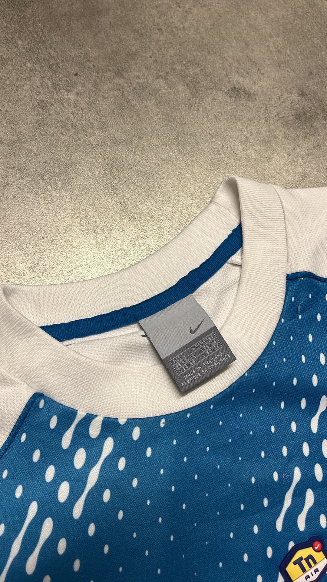Nike Tn T-Shirt Blue/White — 4