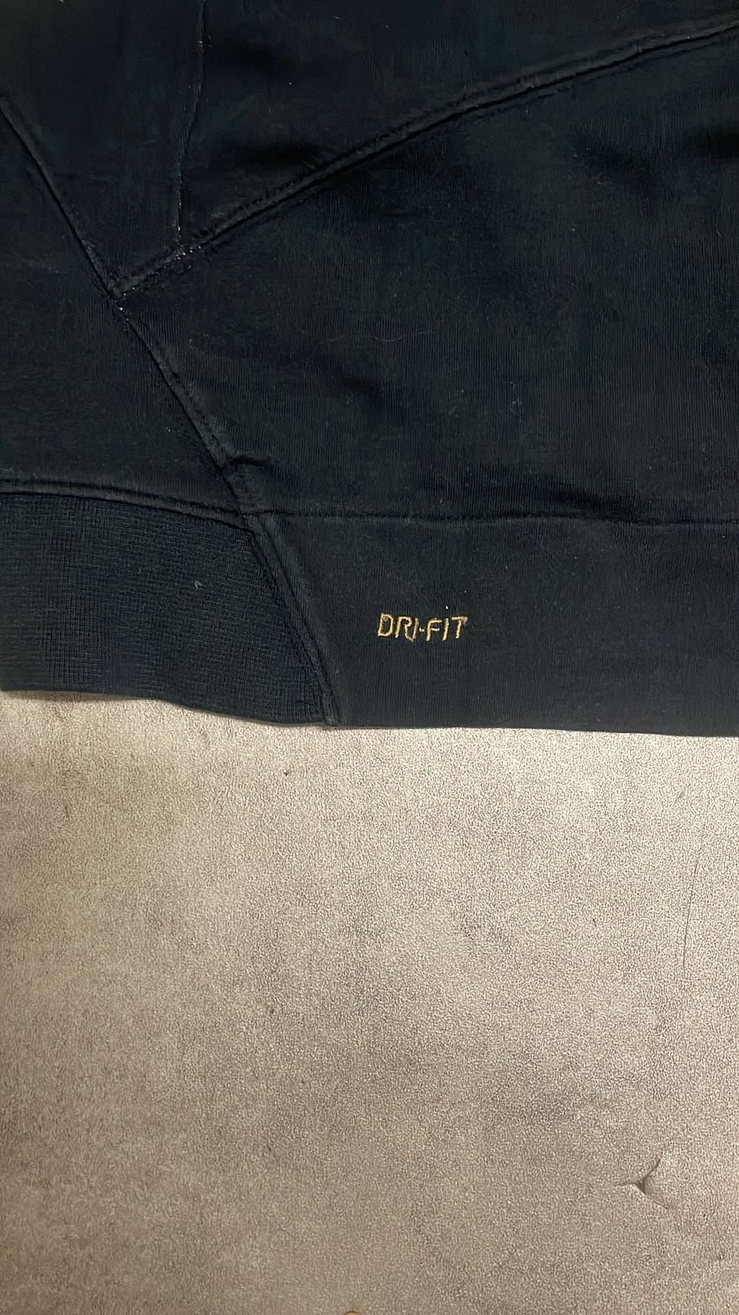 Nike Training Zip-Up Black/Gold — 6