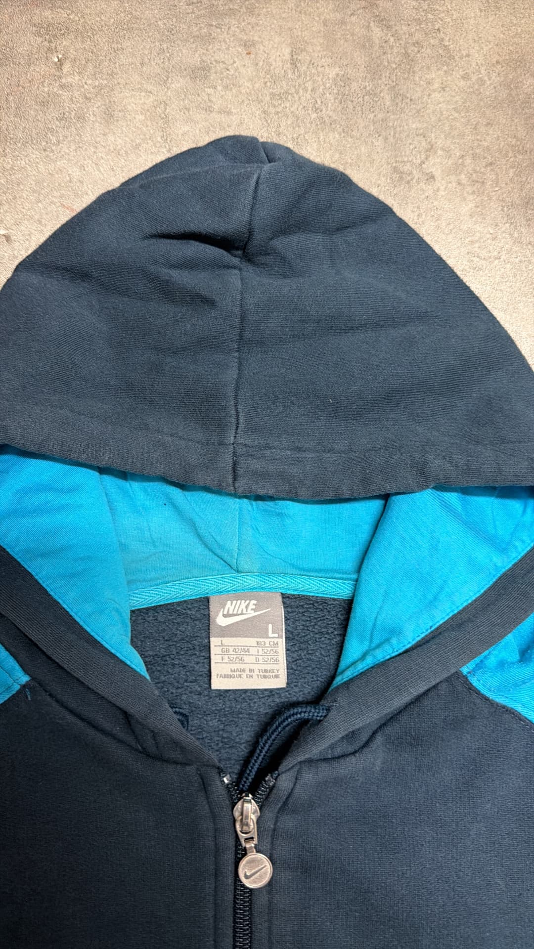 Nike Air Zip-Up Blue — 4