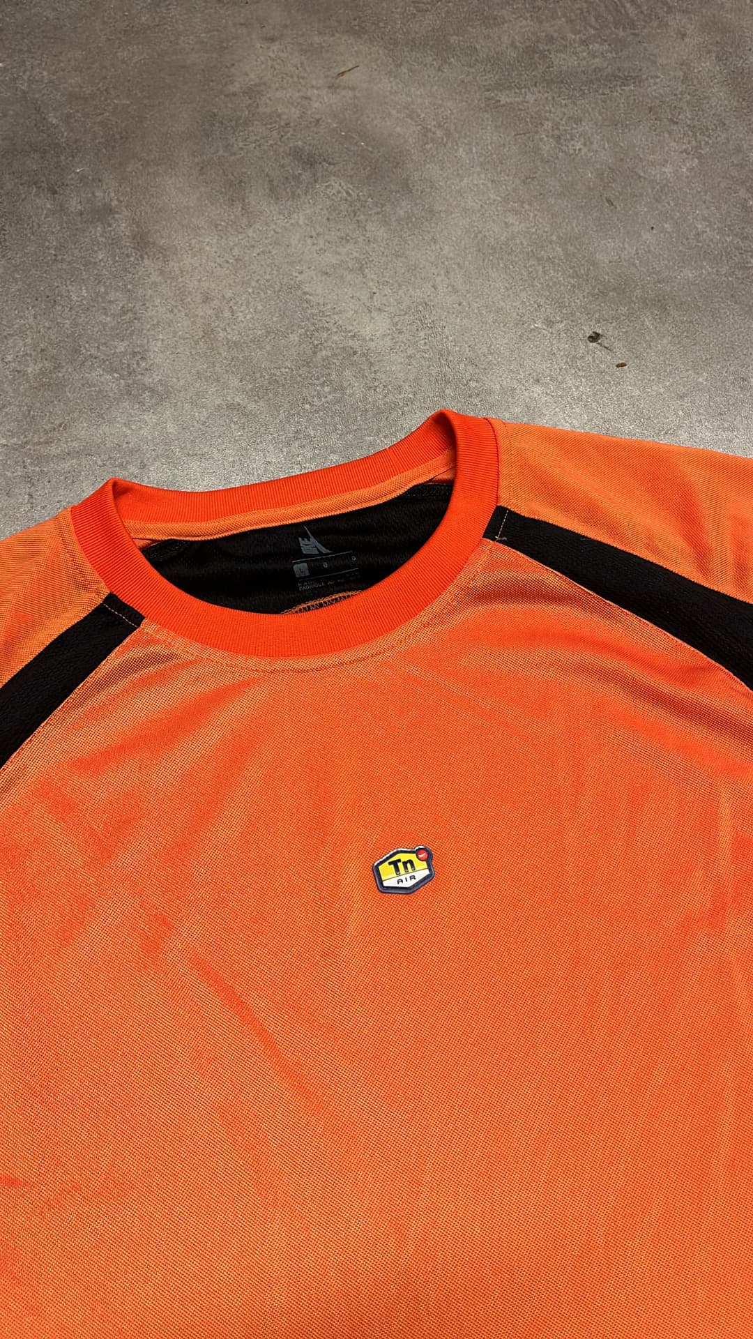 Nike Tn T-Shirt Black/Orange — 3