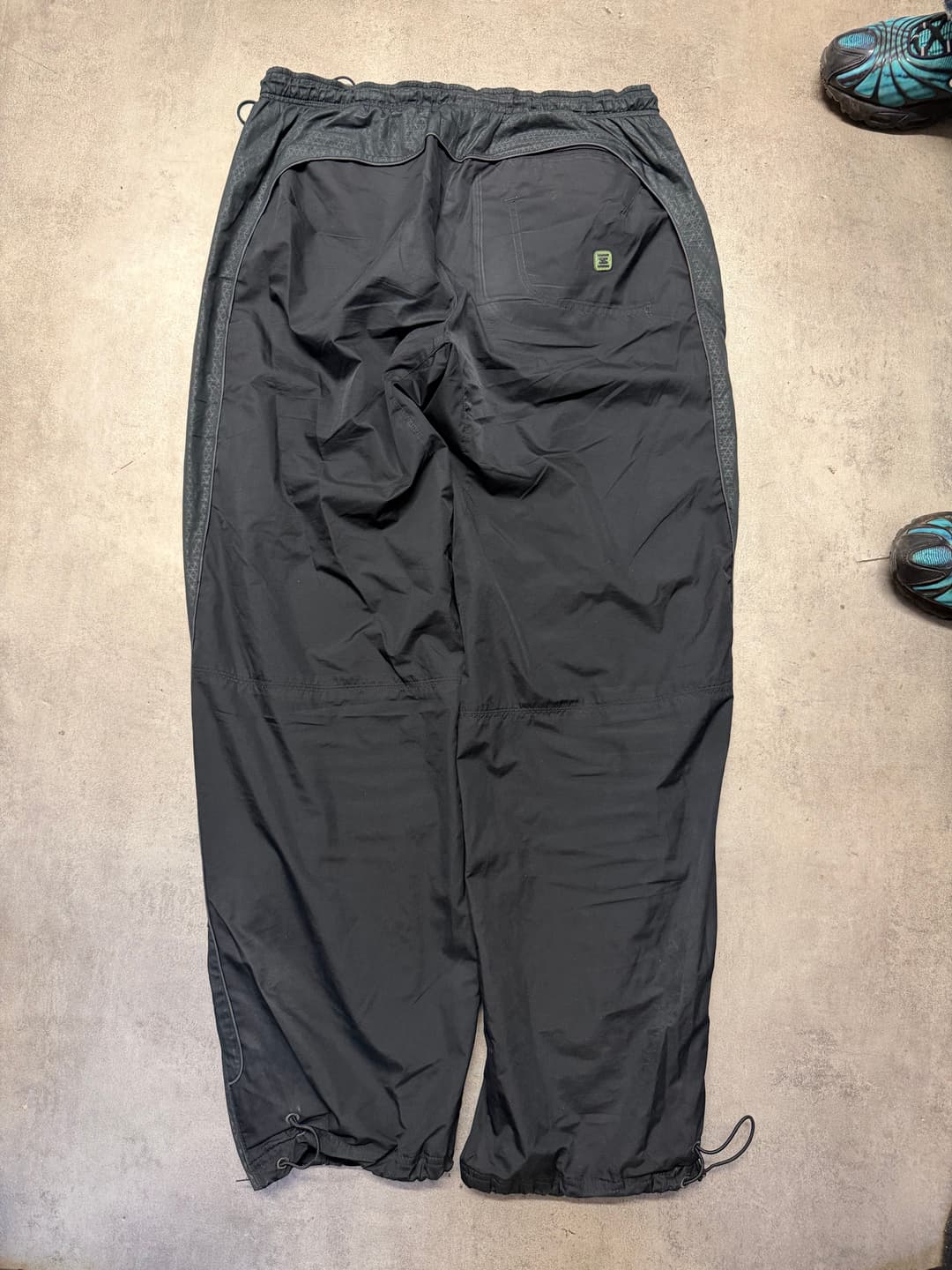 Nike Shox Trackpants Black/Neon-Green — 3