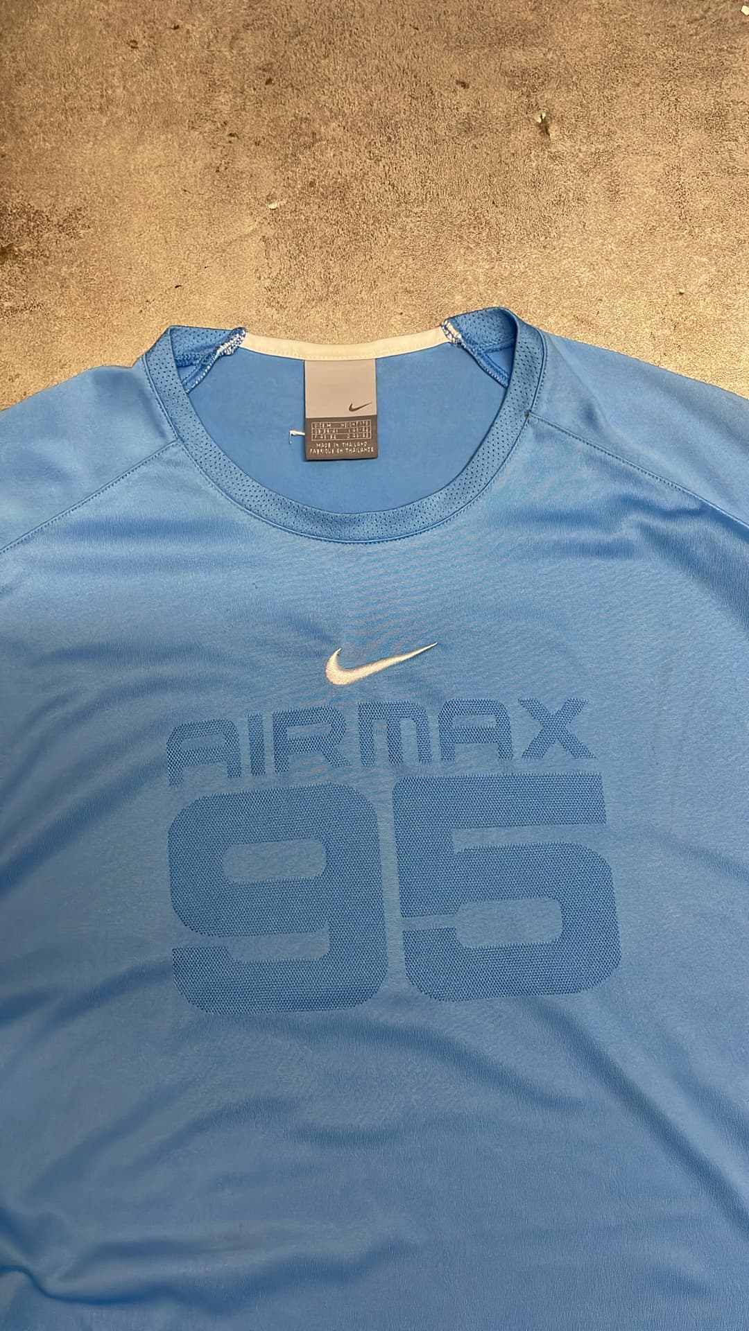 Nike Airmax 95 T-Shirt Blue/White — 4