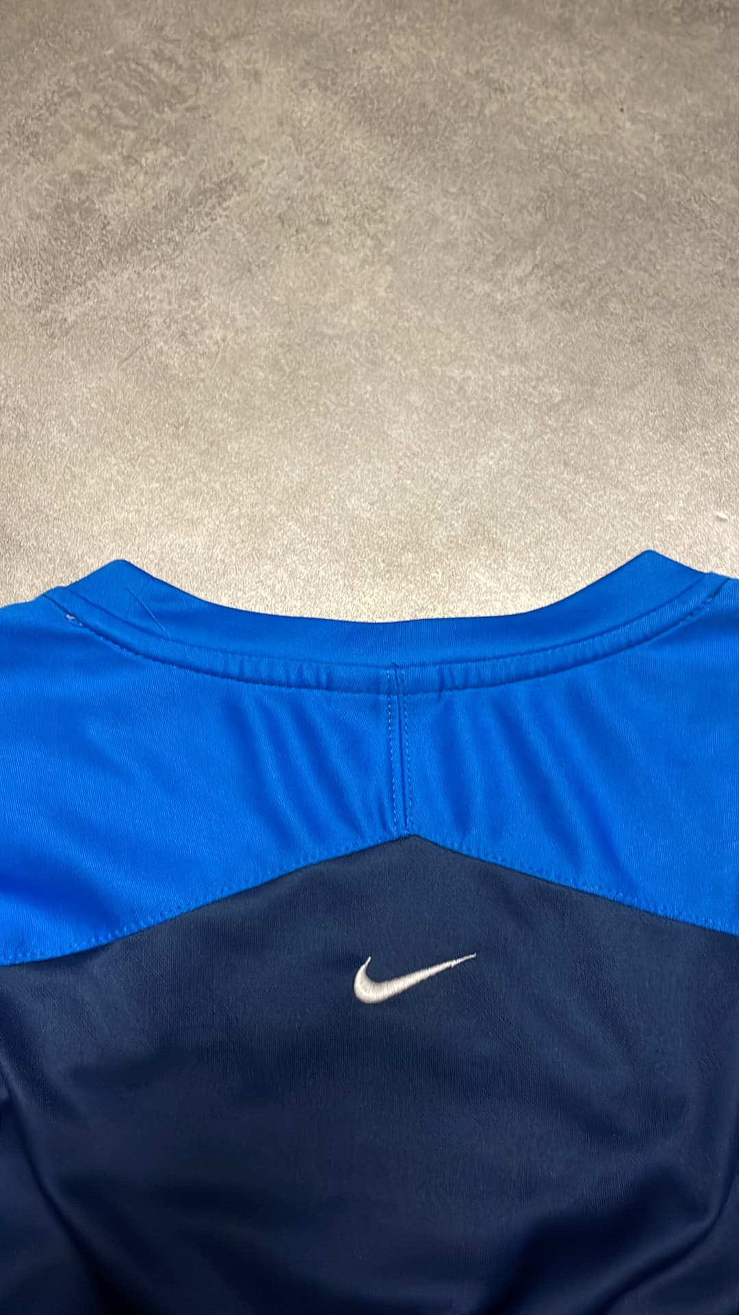 Nike Hex T-Shirt White/Navy — 5