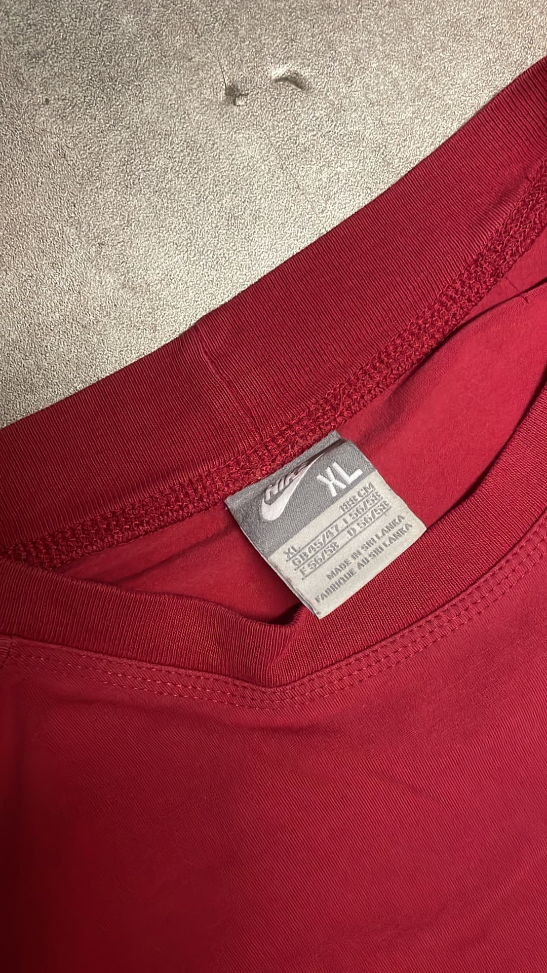 Nike Crowfeet Longsleeve Red — 5