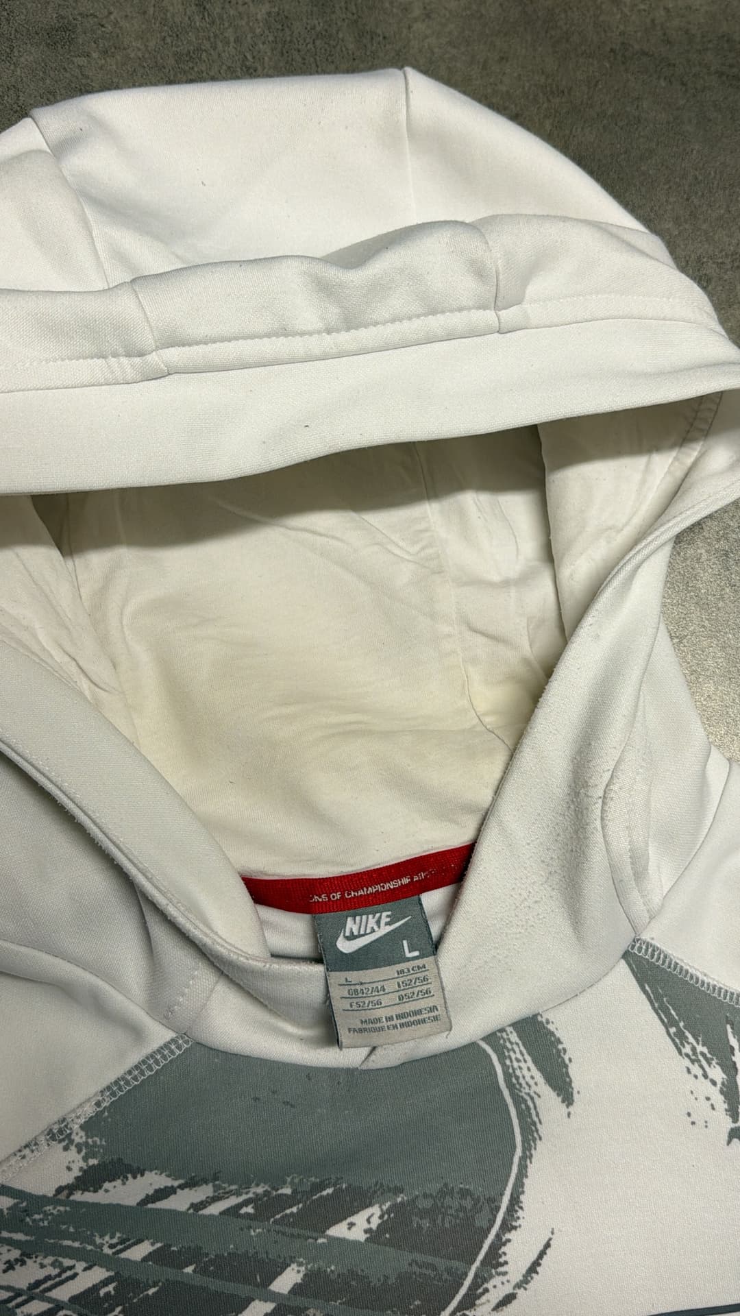 Nike Airmax LTD Hoodie White/Grey — 7