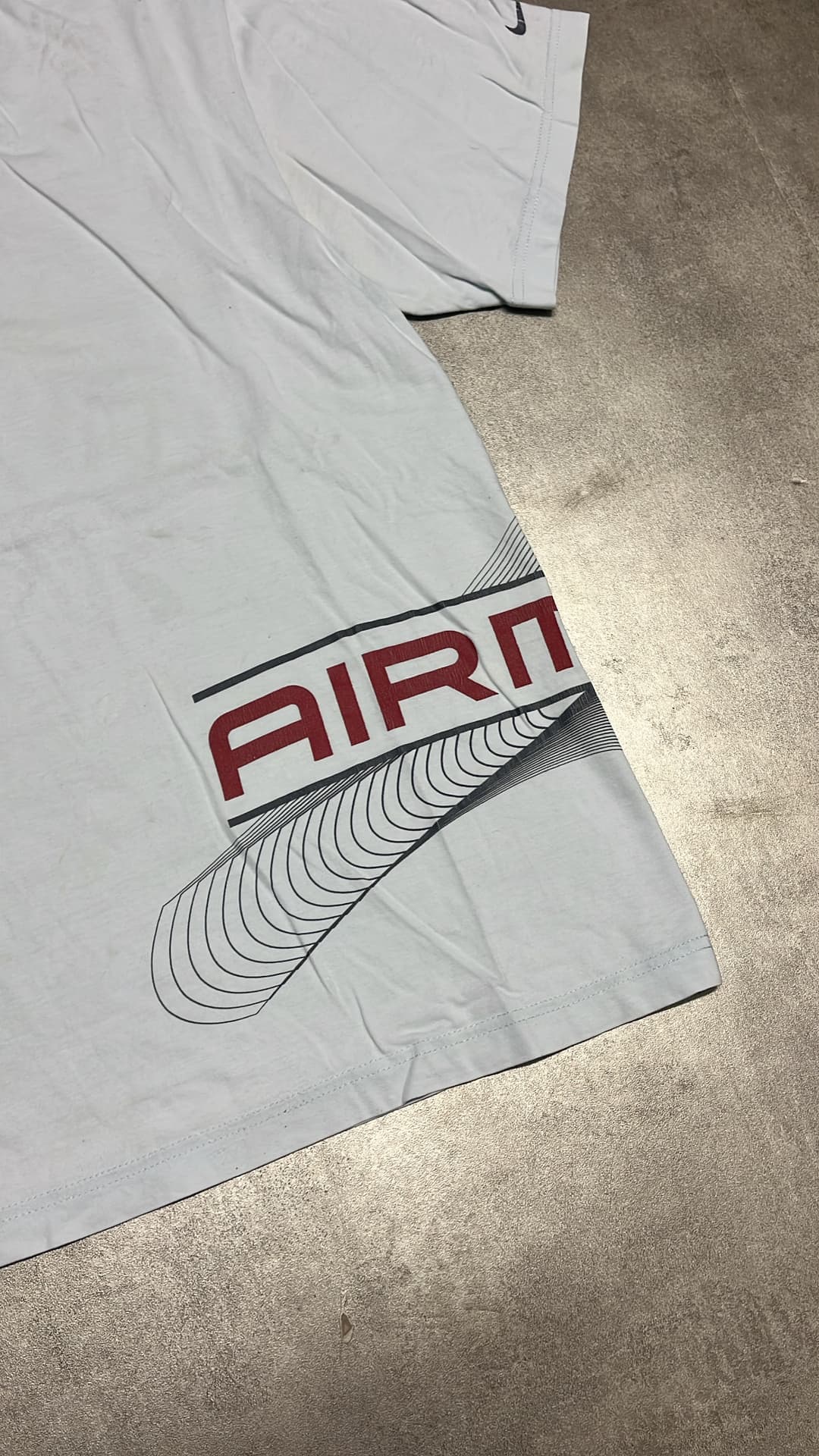 Nike Airmax T-Shirt White/Red — 3