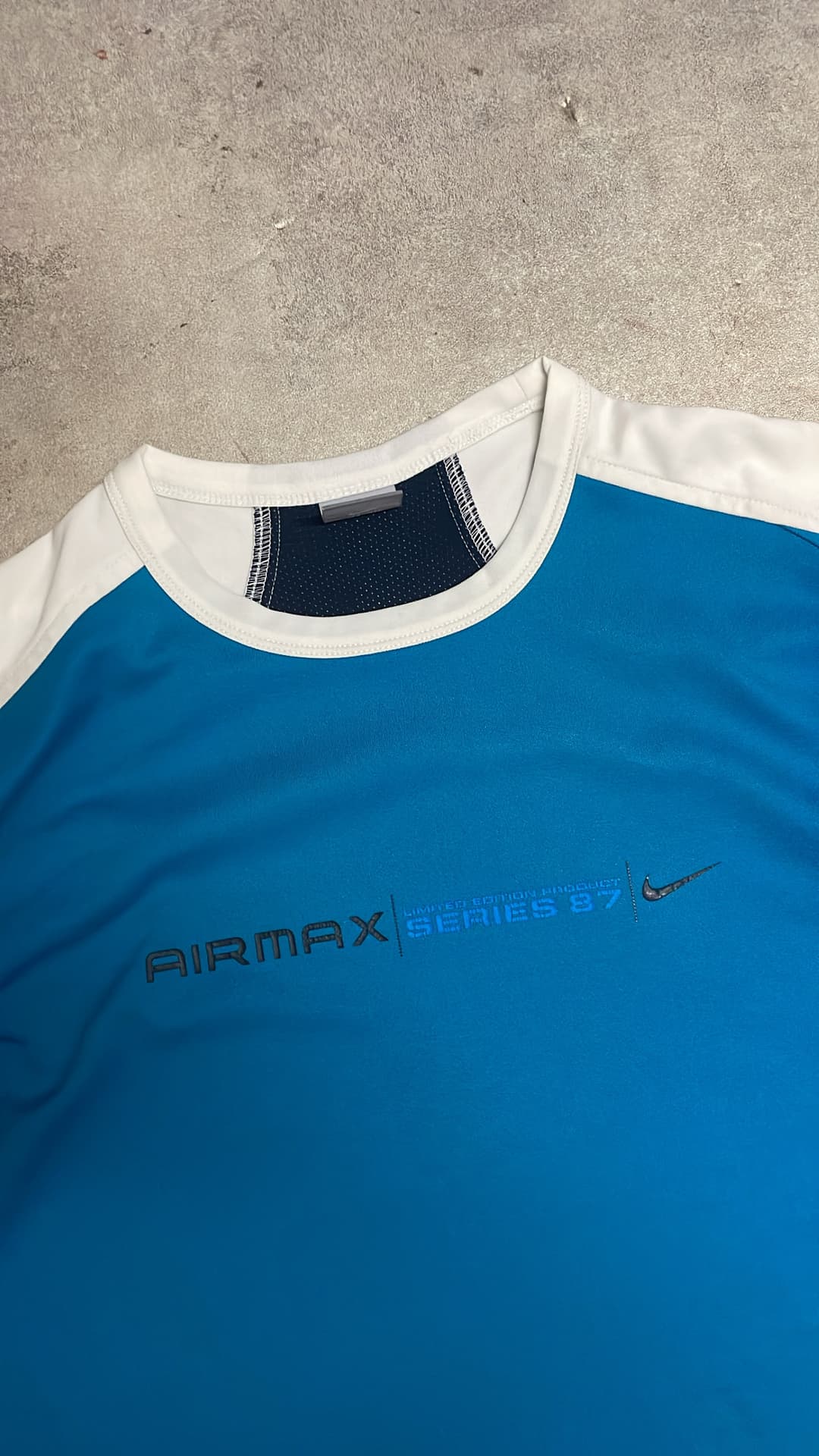 Nike Airmax 87 T-Shirt Blue/White — 4