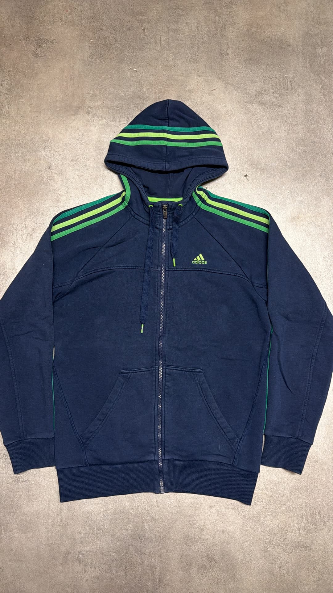 Adidas PE Zip-Up Navy — 2