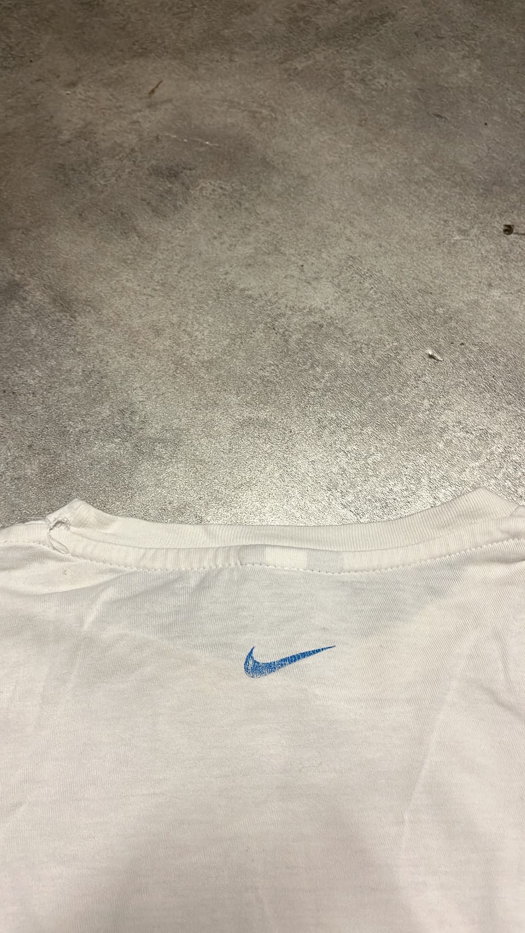 Nike Tn T-Shirt White/Blue — 5