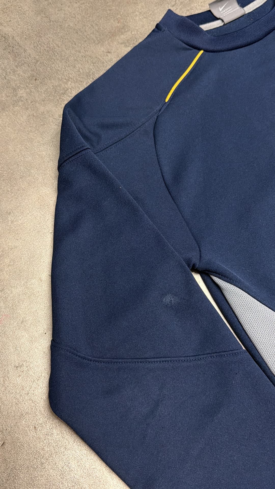Nike Shox Sweater Blue/Yellow — 6