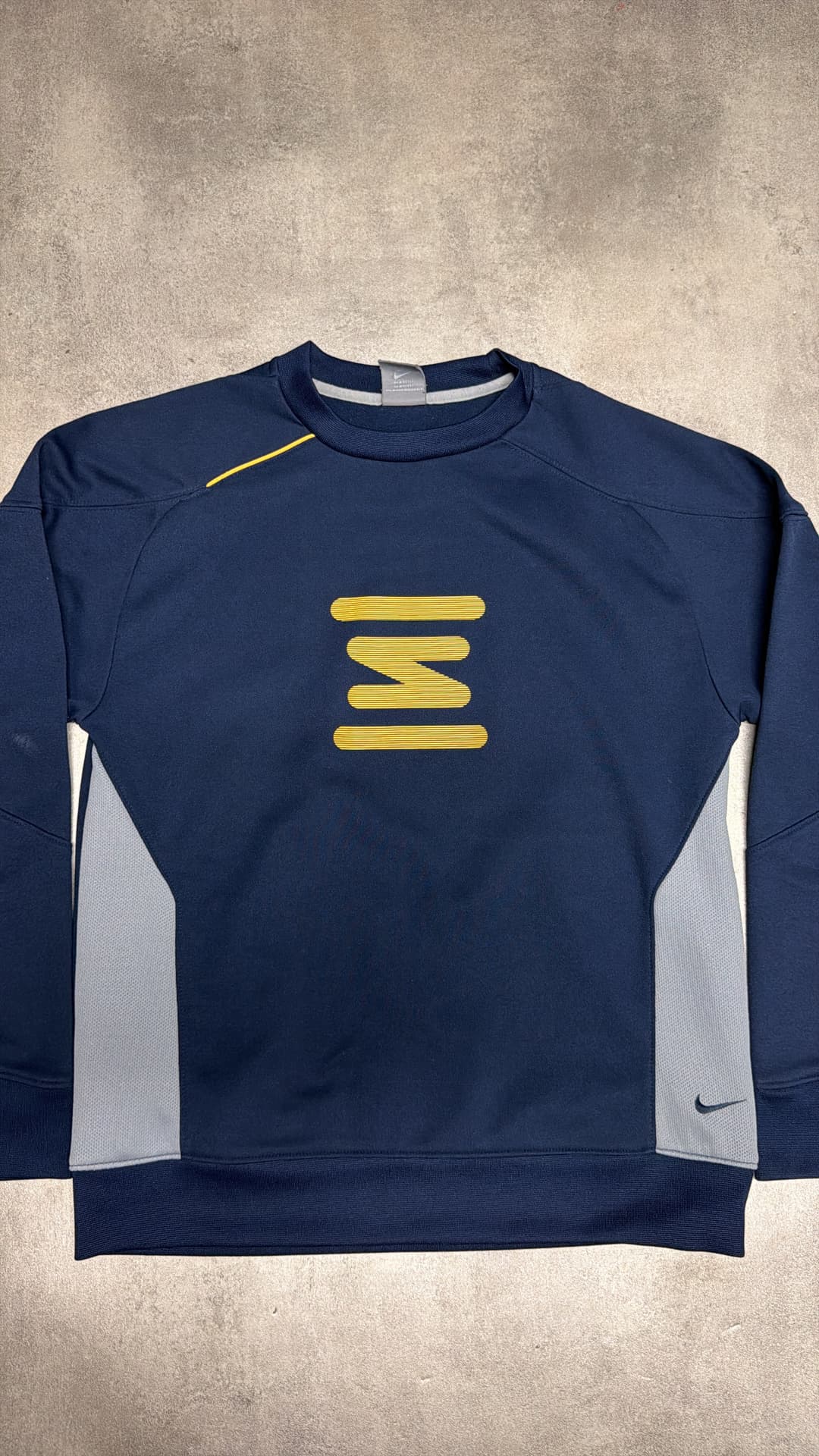 Nike Shox Sweater Blue/Yellow — 2