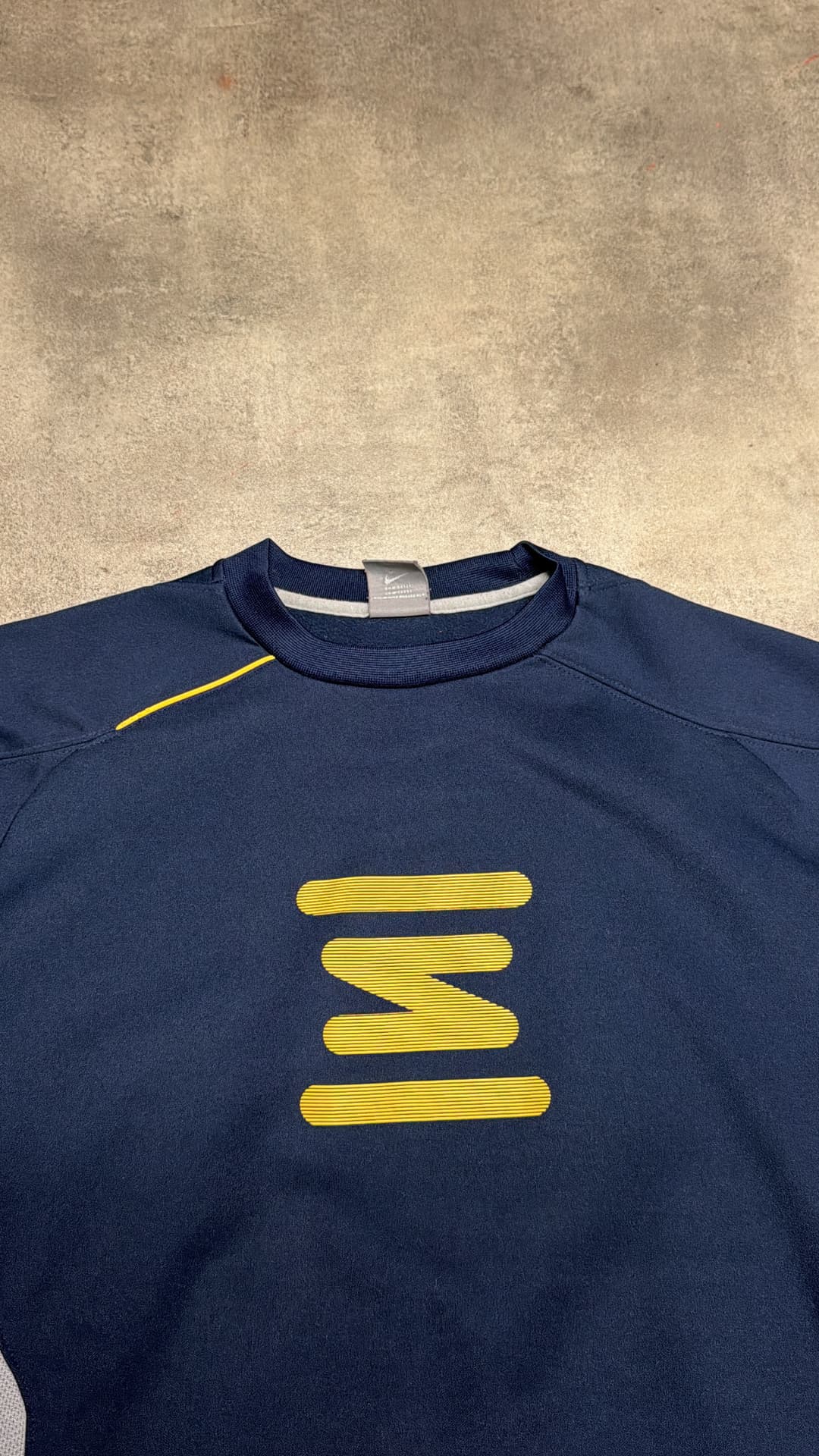 Nike Shox Sweater Blue/Yellow — 4