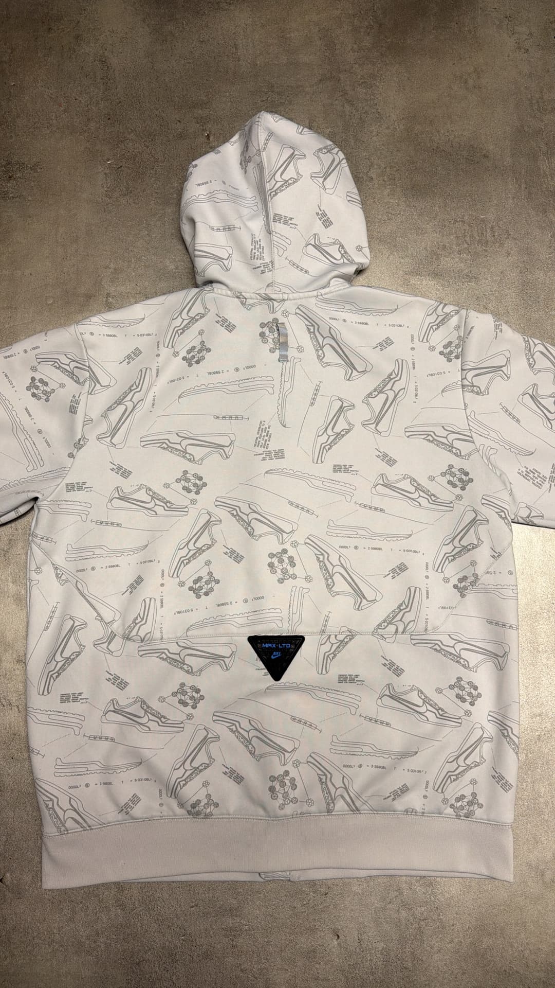 Nike Airmax LTD Zip-Up White/Grey — 5